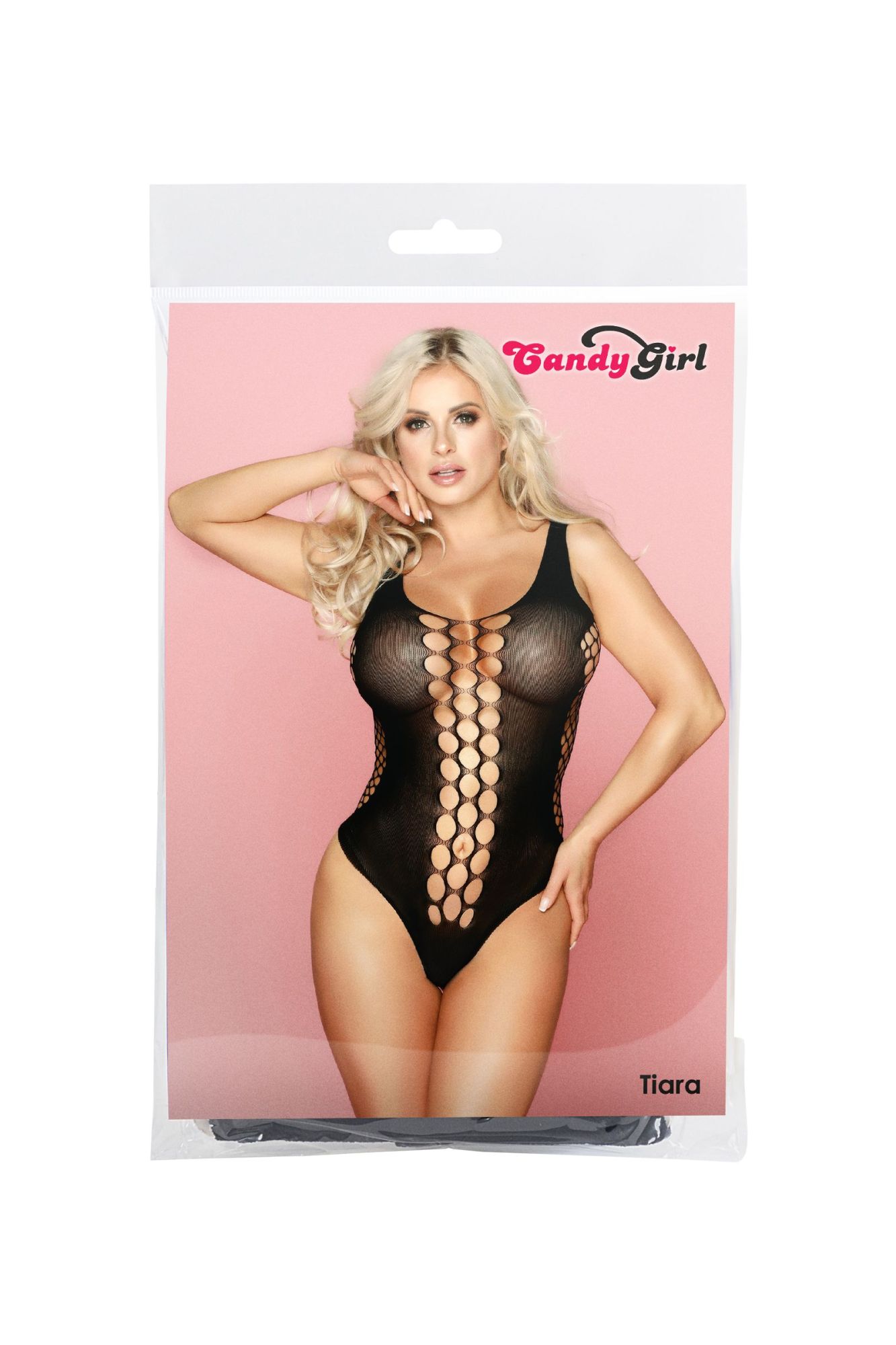 Эротическое боди candy girl tiara бесшовное черное, os в России