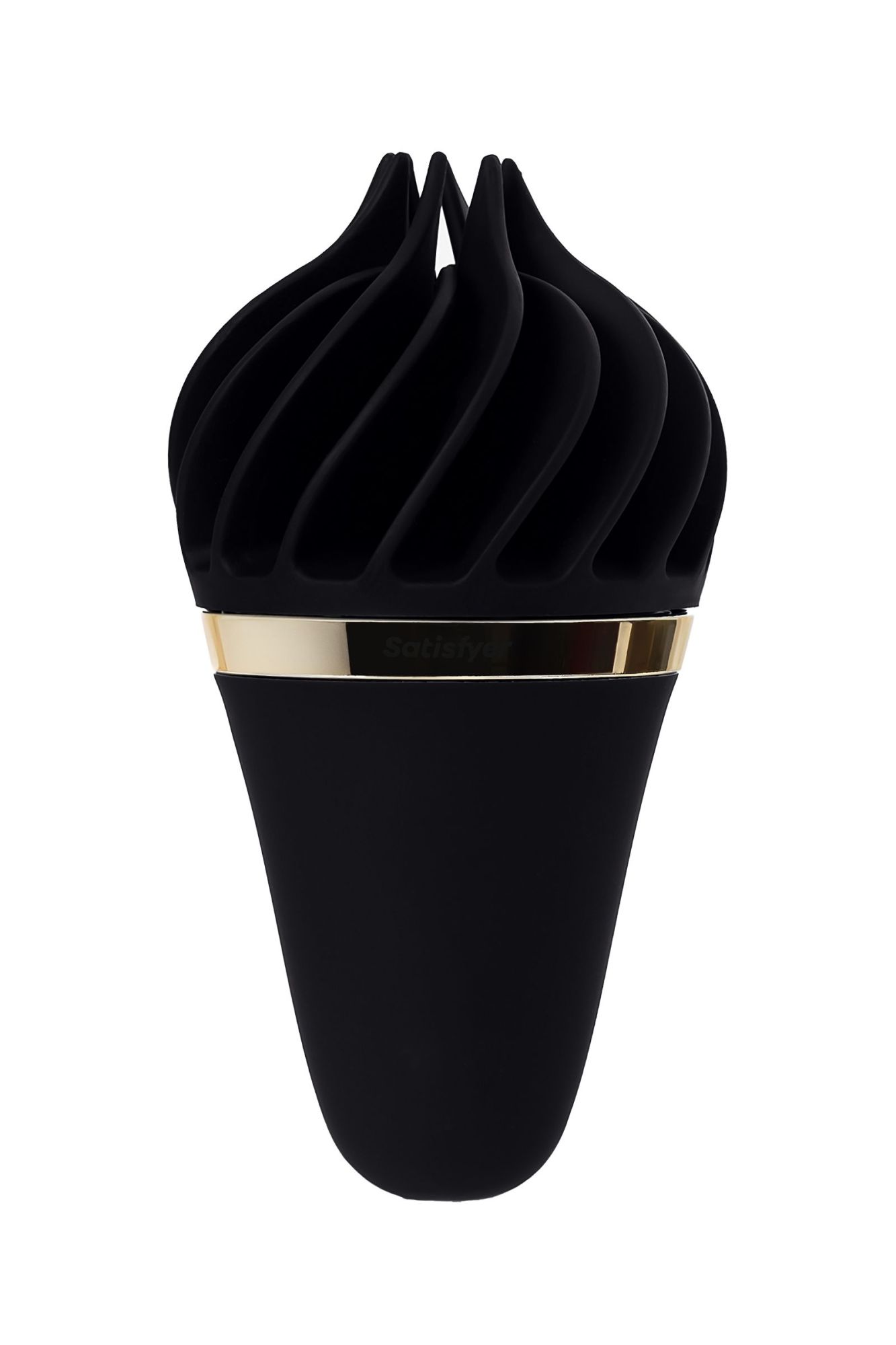 вибромассажер satisfyer layons sweet treat, силикон, черный, 10,4 см. в России