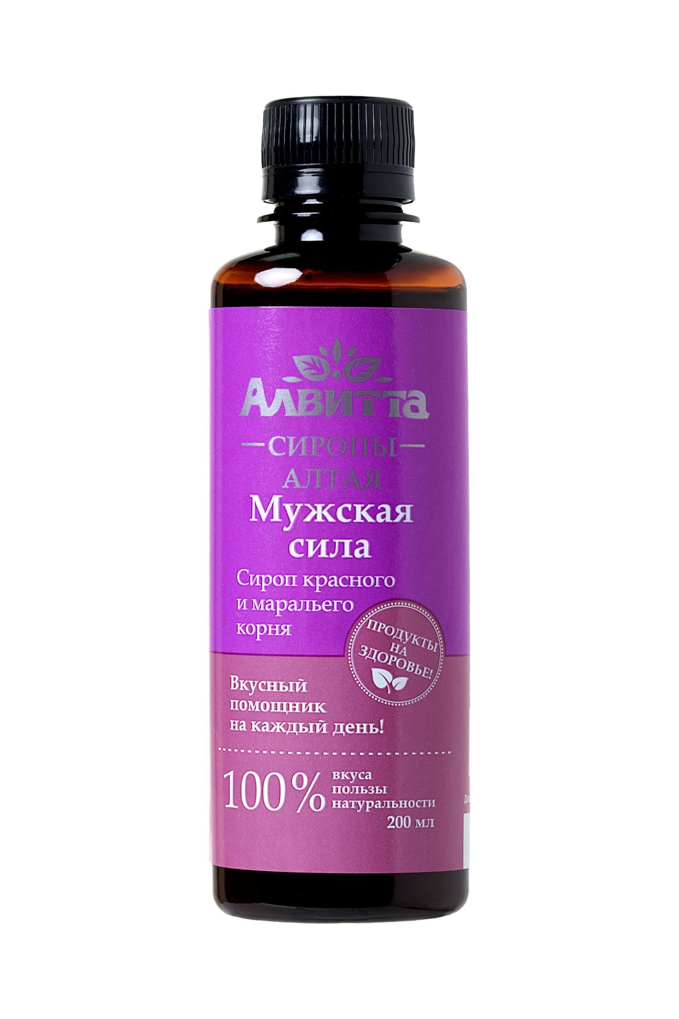 сироп красного и маральего корня «мужская сила» для мужчин, 200 мл в России