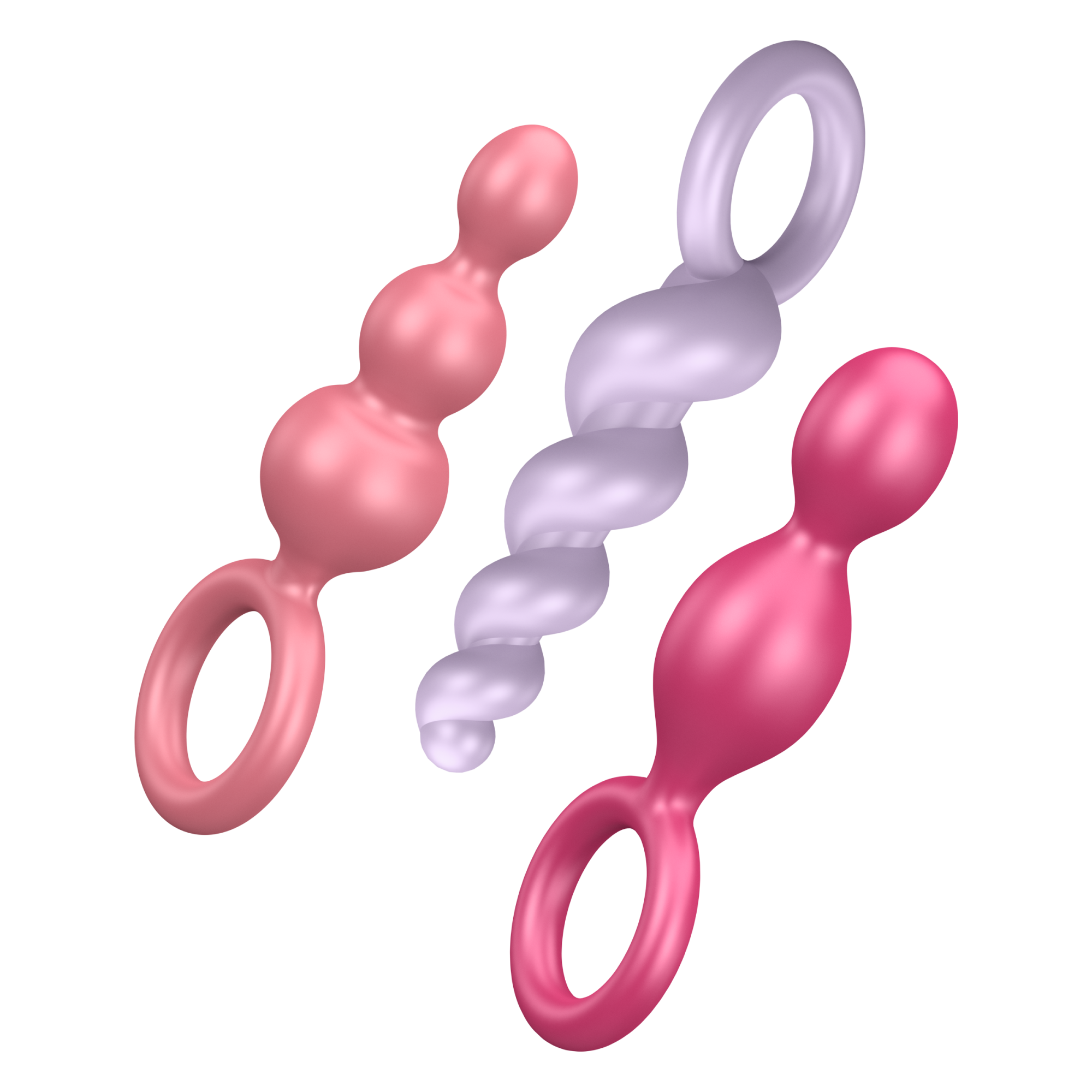 комплект анальных стимуляторов satisfyer colored 016594sa в России