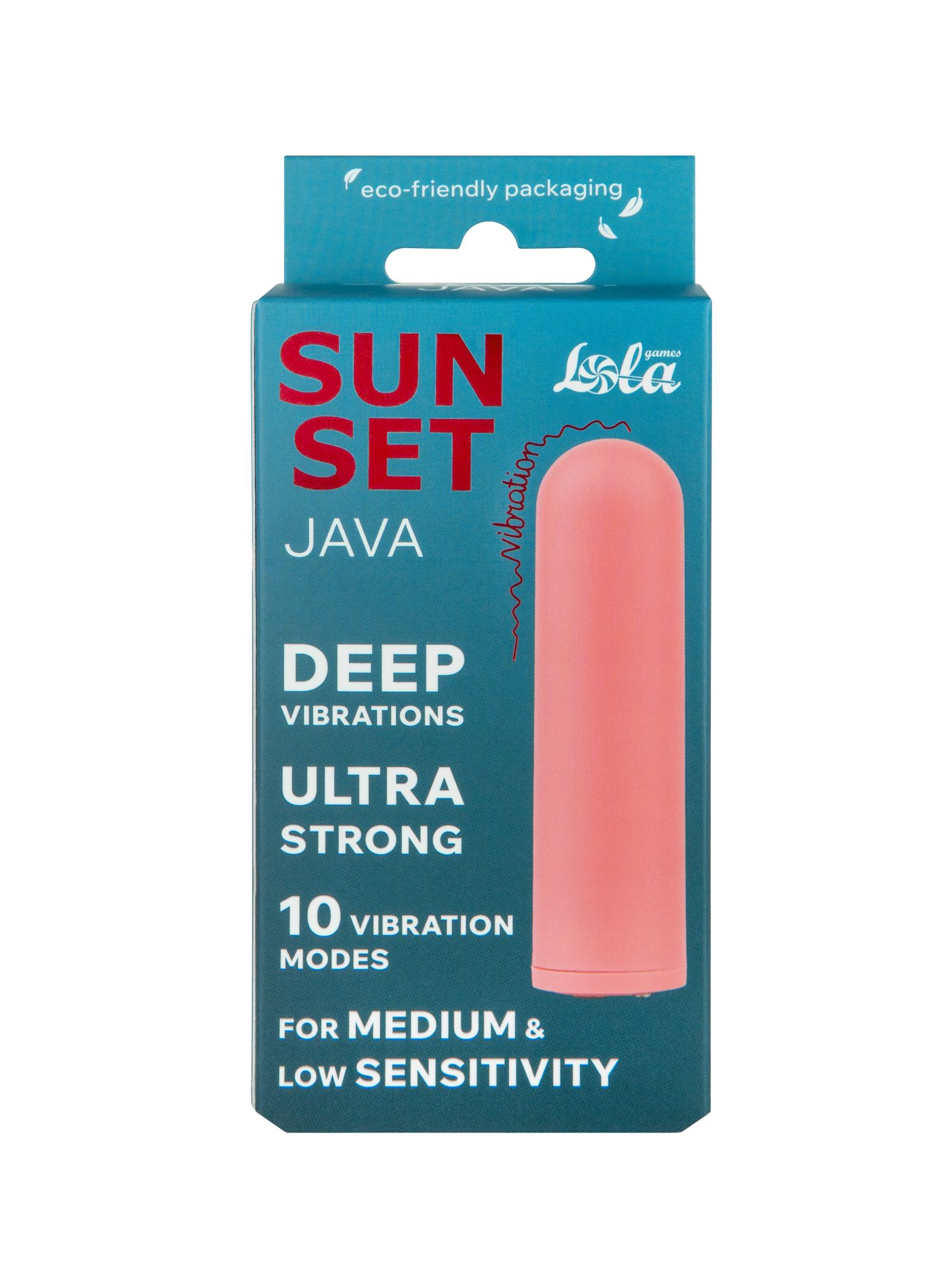 перезаряжаемая вибропуля java sunset orange 9705-03lola в России