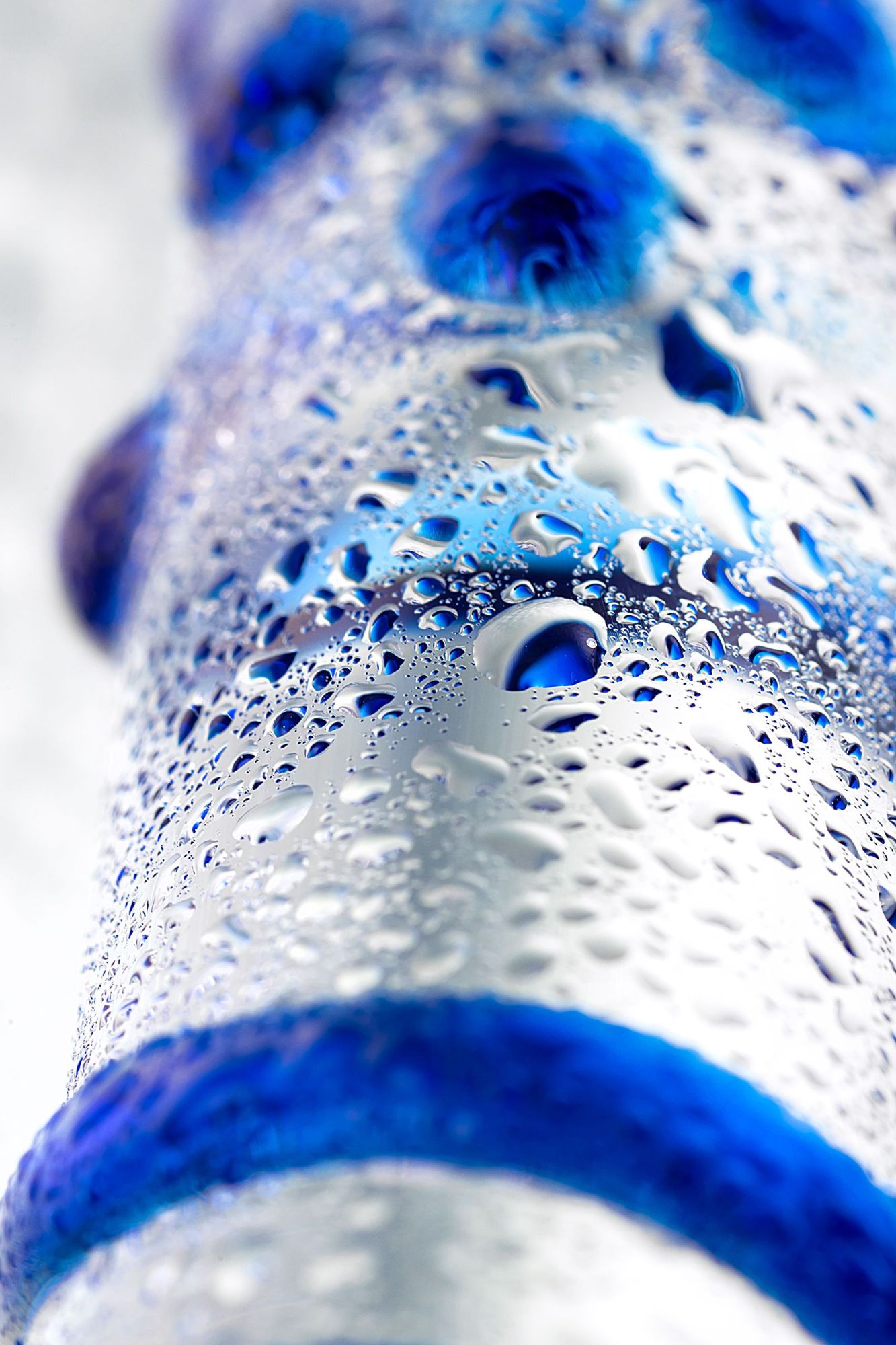 двусторонний фаллоимитатор sexus glass, стекло, рельефный, 22 см в России