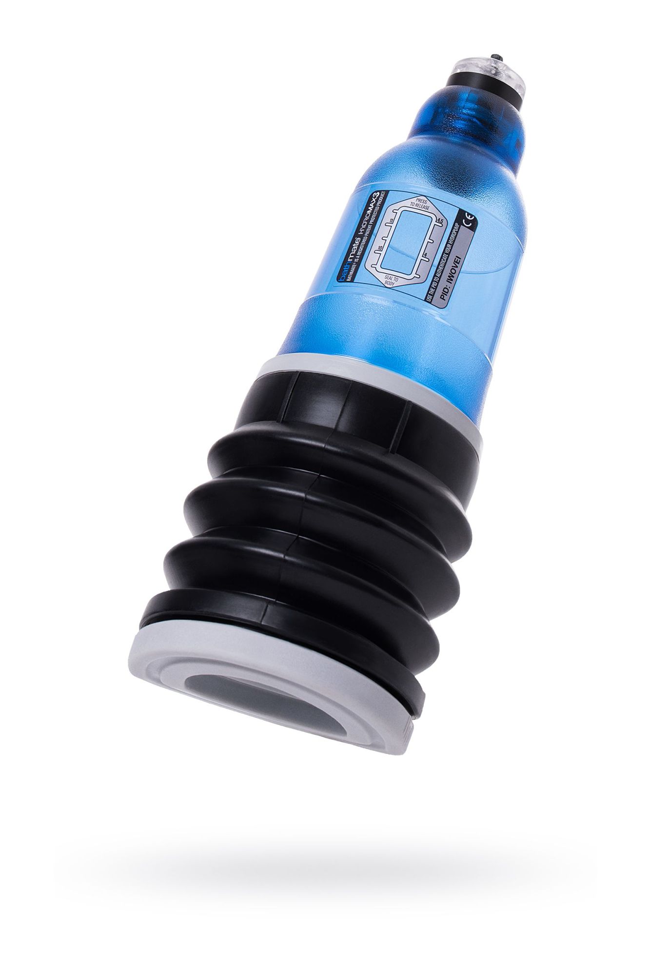 гидропомпа bathmate hydromax3, abs пластик, голубая в России