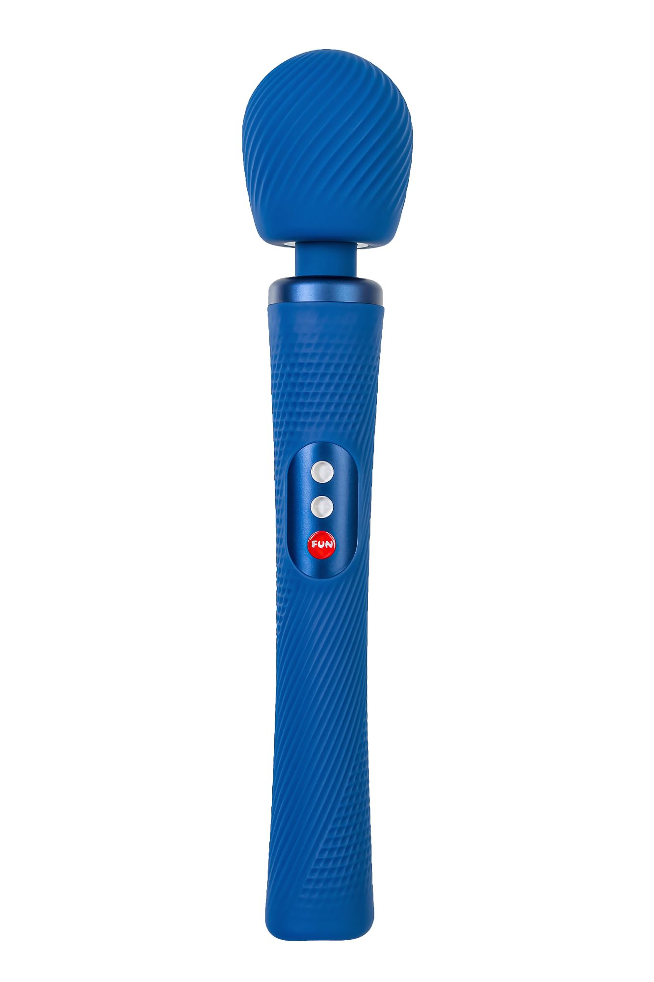 вибромассажер fun factory vim vibrating wand, силикон, синий, 31,3 см в России