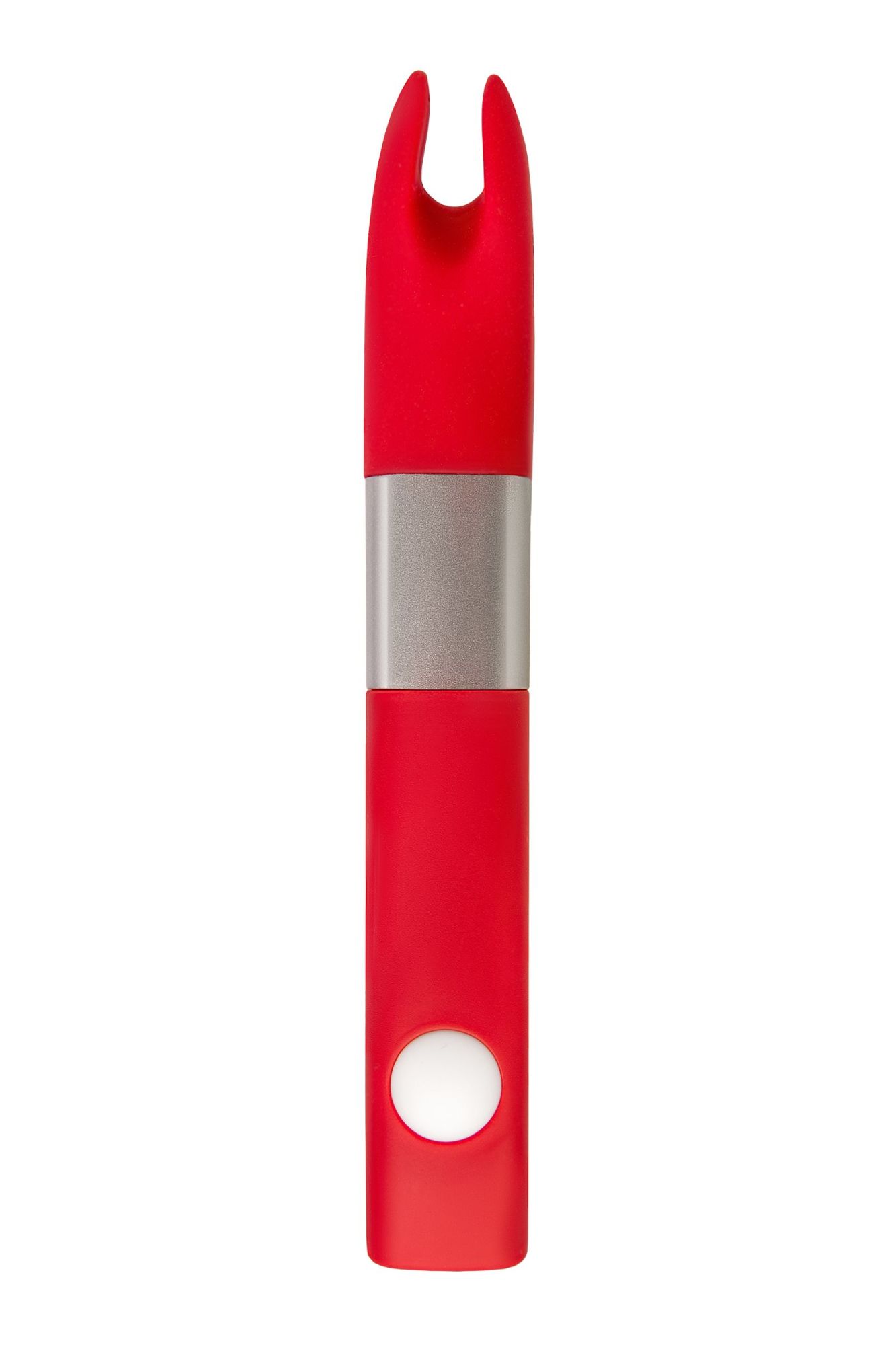 вибратор клиторальный qvibry 4gb usb памяти, силикон, красный, 12 см в России