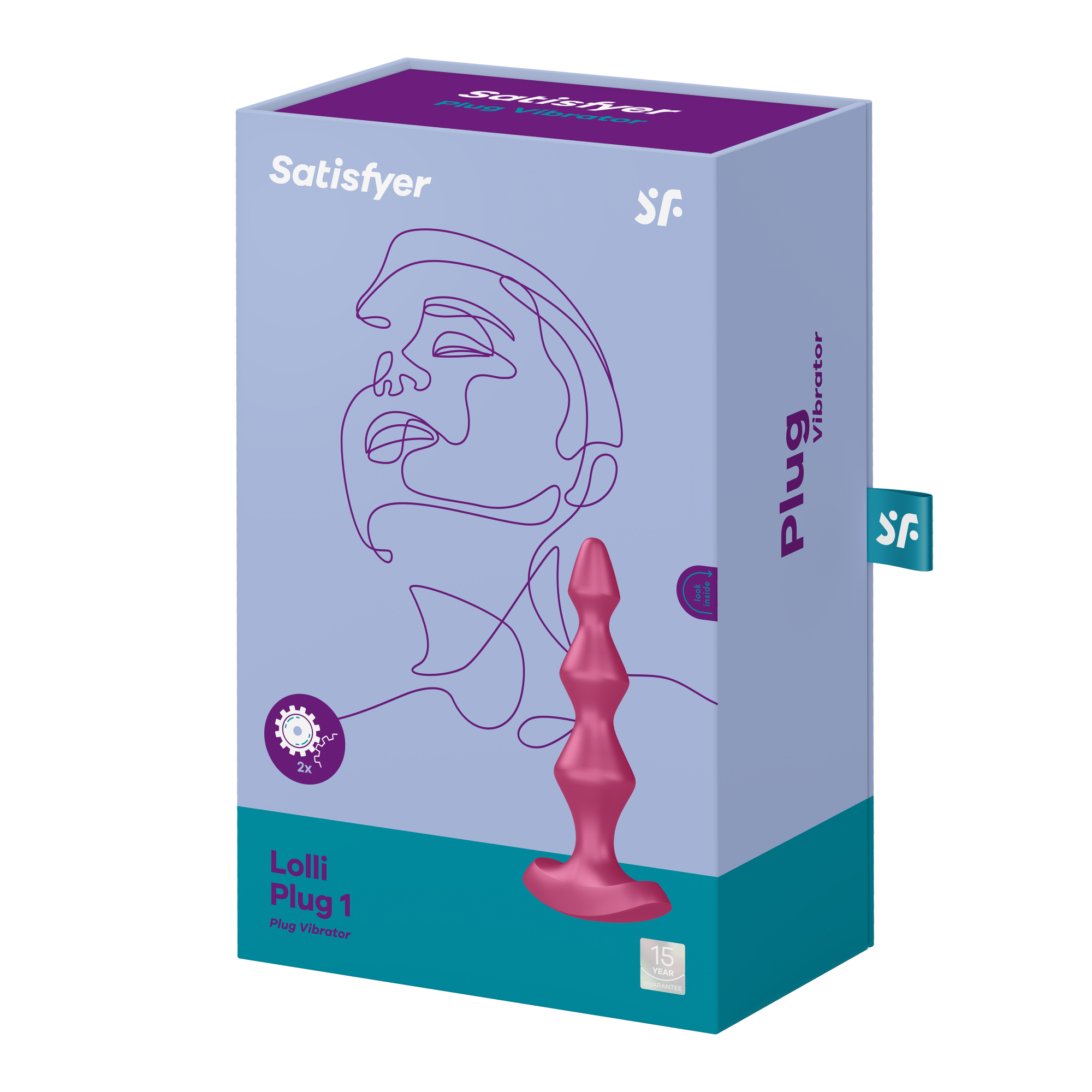 анальная пробка с вибрацией lolli-plug 1 berry 003207sa в России