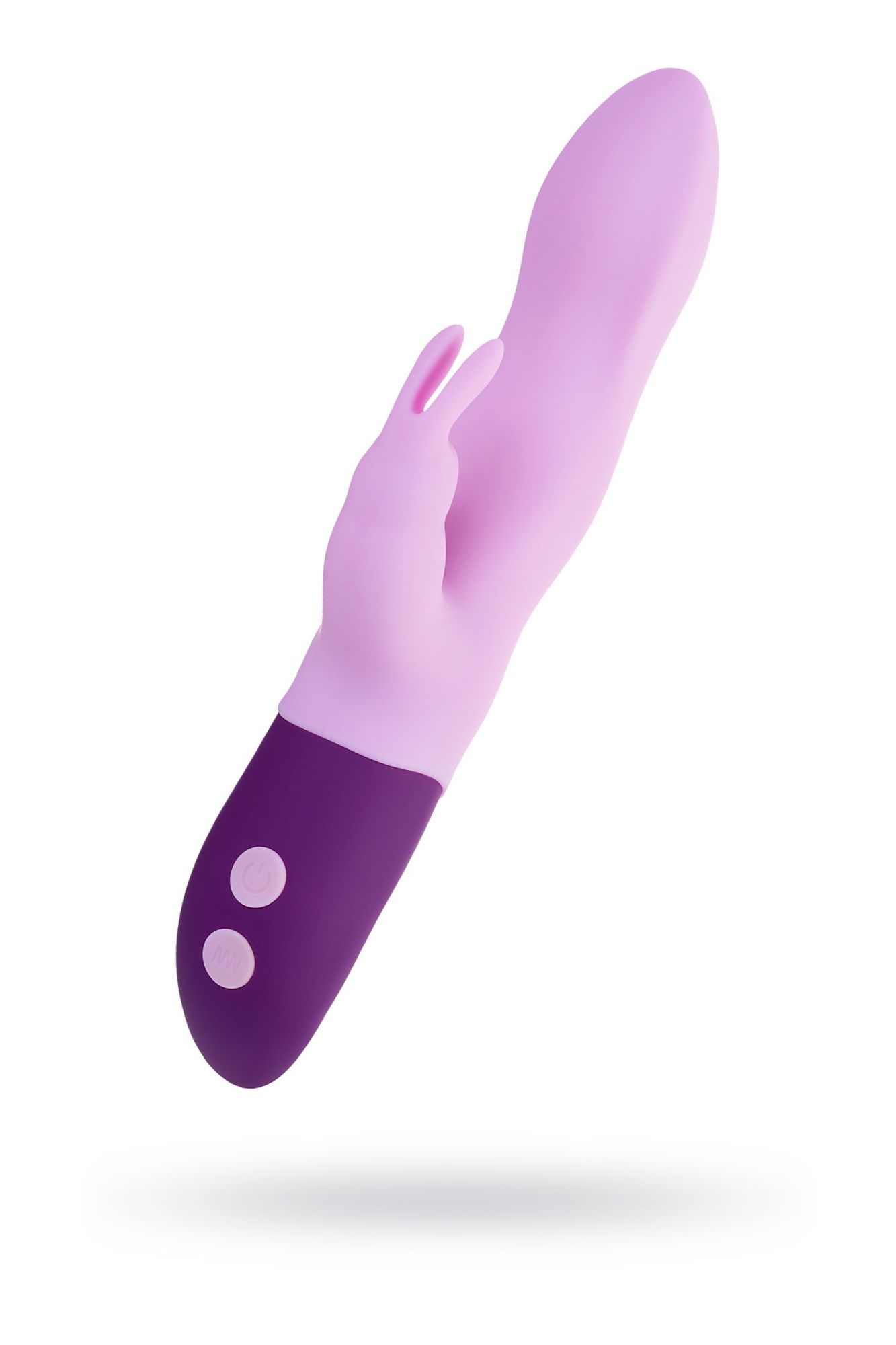 нереалистичный вибратор love to love hello rabbit, силикон, фиолетовый, 24,5 см. в России