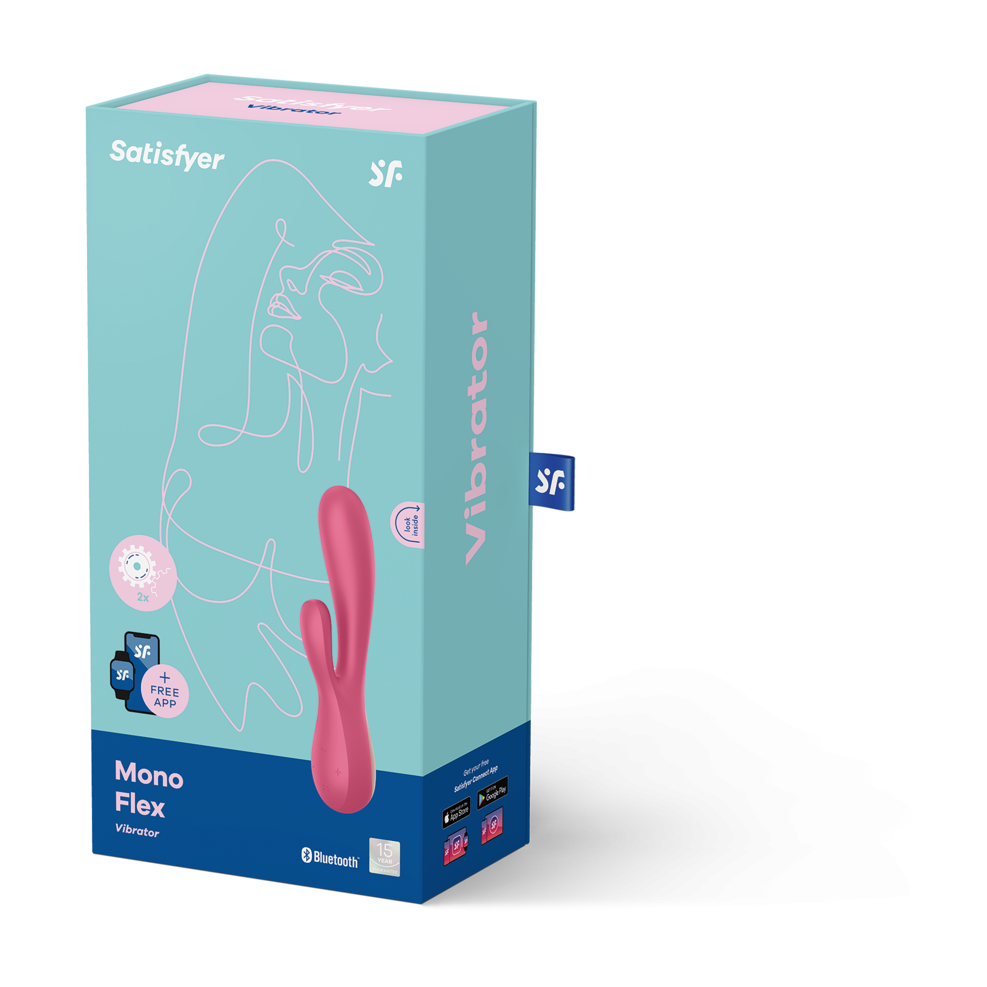 вибратор satisfyer mono flex red 002668sa в России