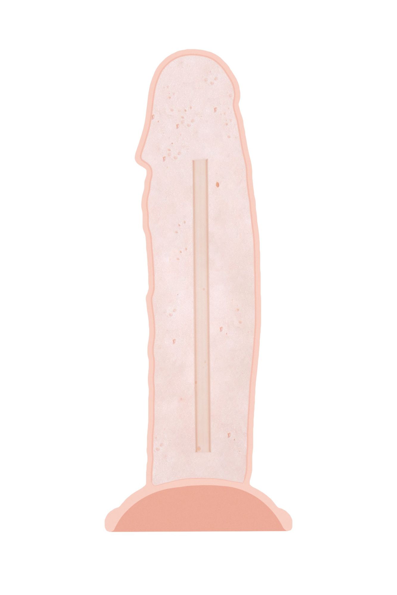 фаллоимитатор realstick silicone tom h, сайлекспан, телесный, 15 см в России