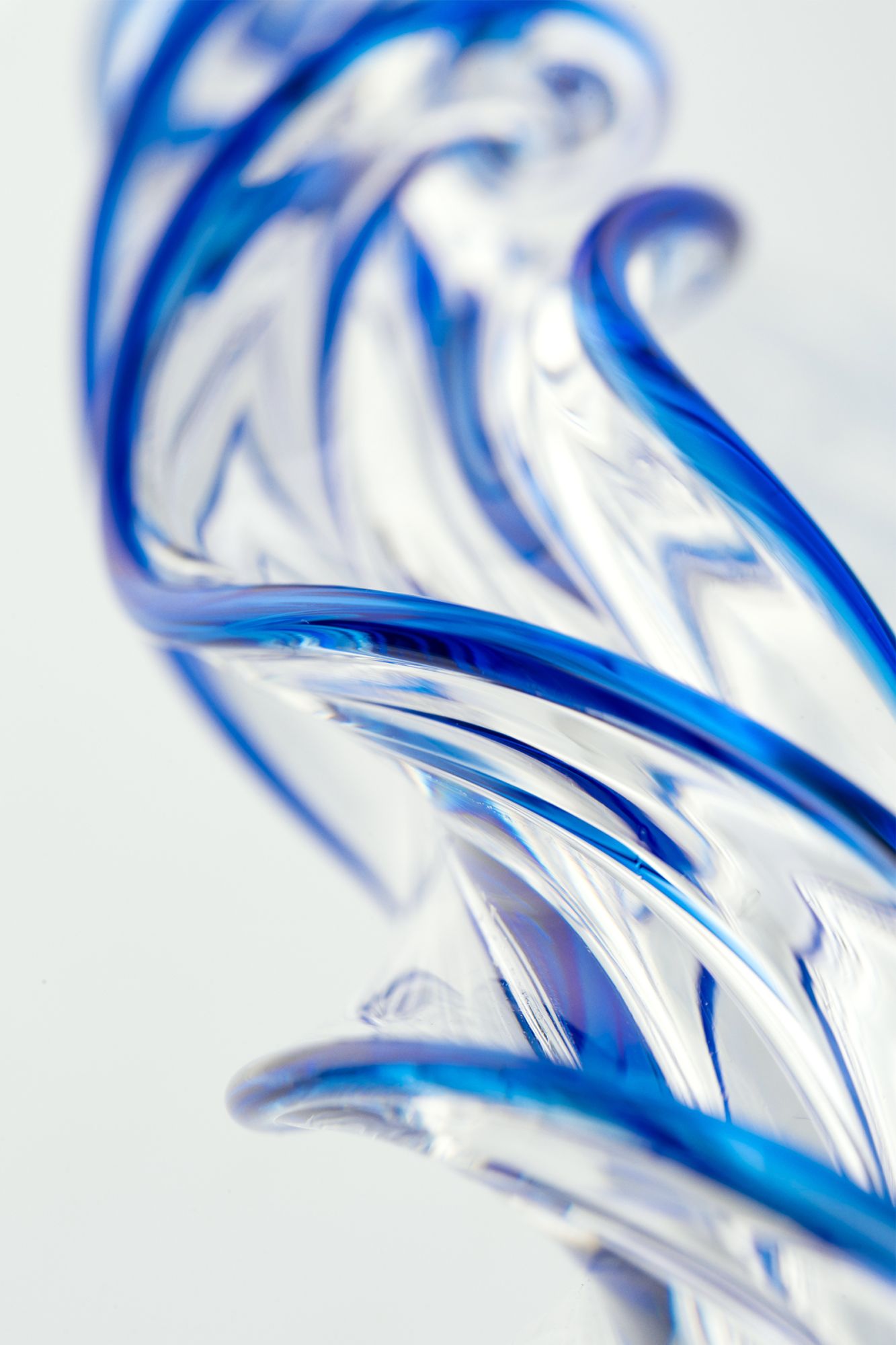нереалистичный фаллоимитатор sexus glass, стекло, прозрачный, 18,5 см в России
