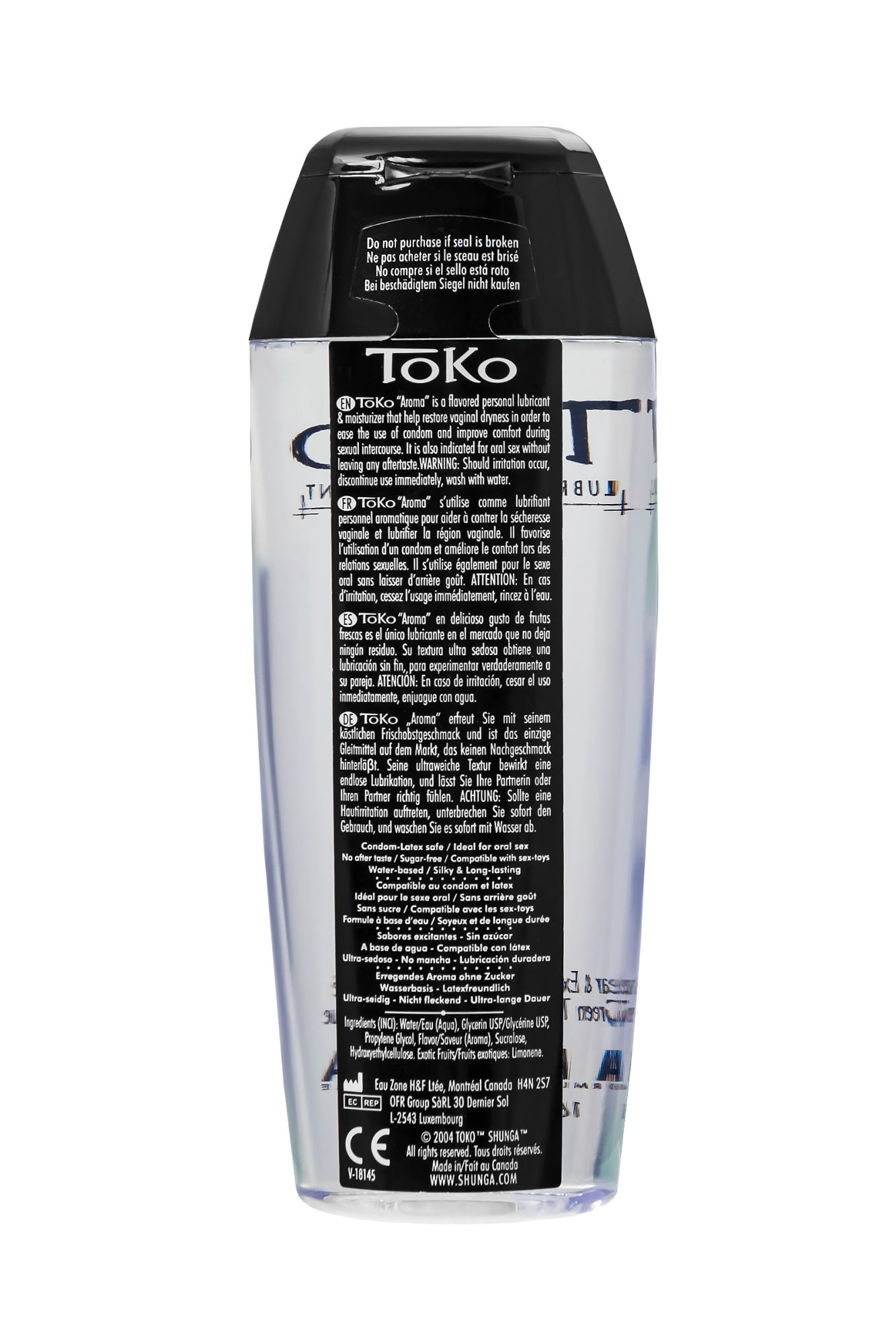 лубрикант shunga toko aroma на водной основе, груша и зеленый чай, 165 мл в России