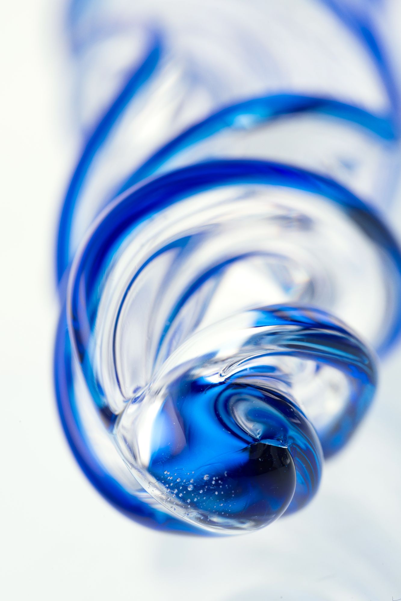 нереалистичный фаллоимитатор sexus glass, стекло, прозрачный, 18,5 см в России
