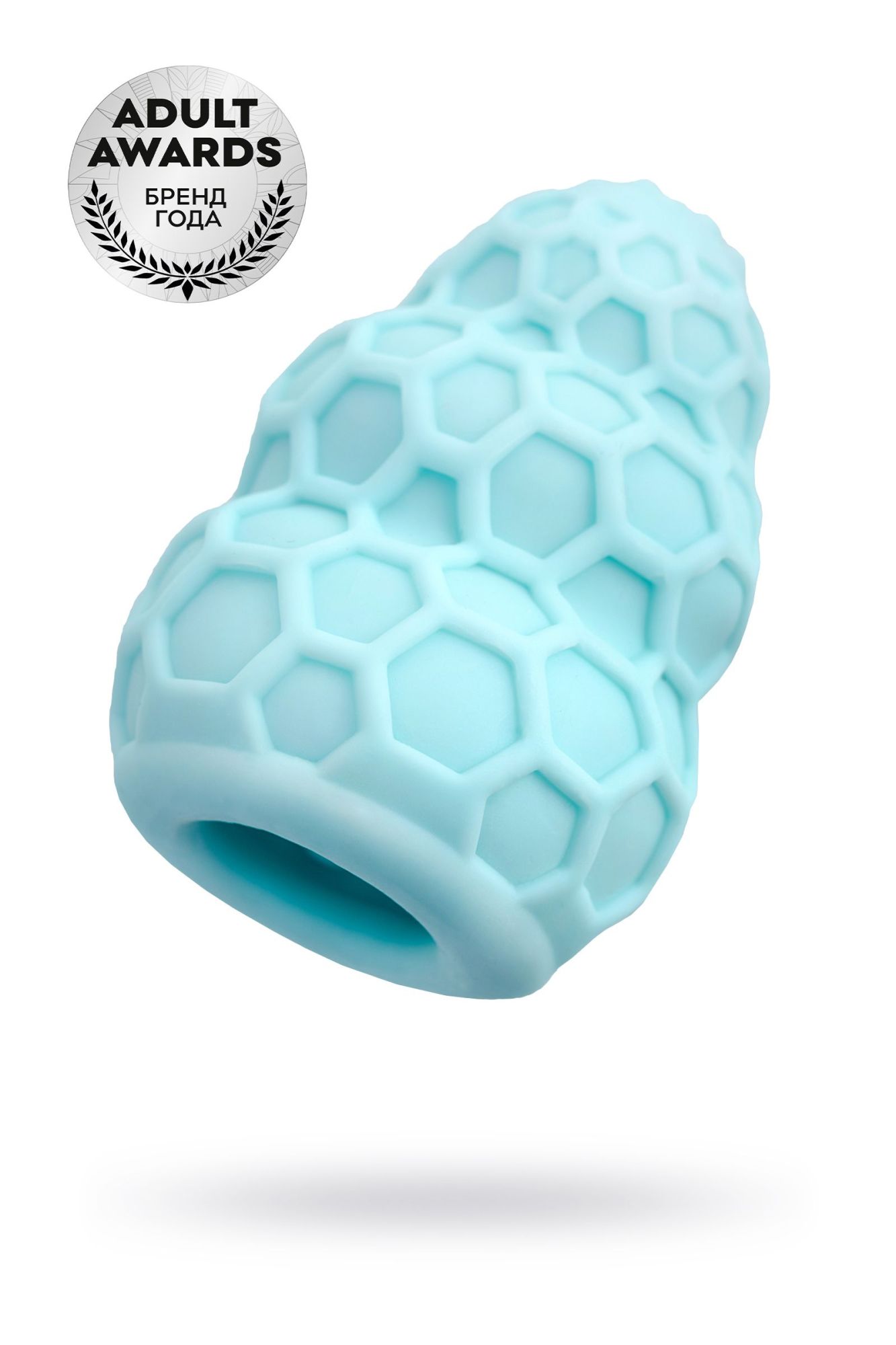мастурбатор a-toys flaff, tpe, бирюзовый, 8см, ø 2,9 см в России