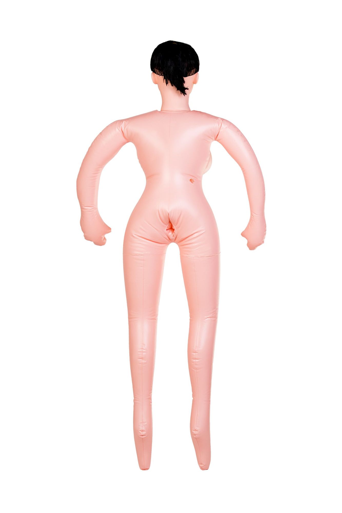 кукла надувная dolls-x by toyfa nurse emilia, реалистичная голова,брюнетка, с двумя отверстиями в России