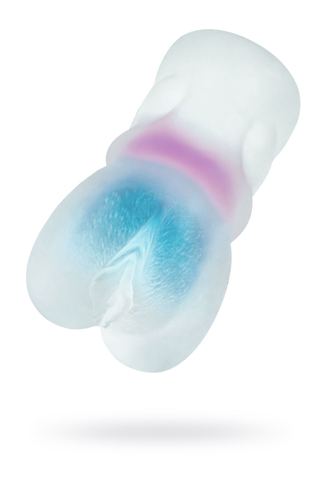 мастурбатор реалистичный toyfa juicy pussy crystal wave, tpe, 13,5 см в России