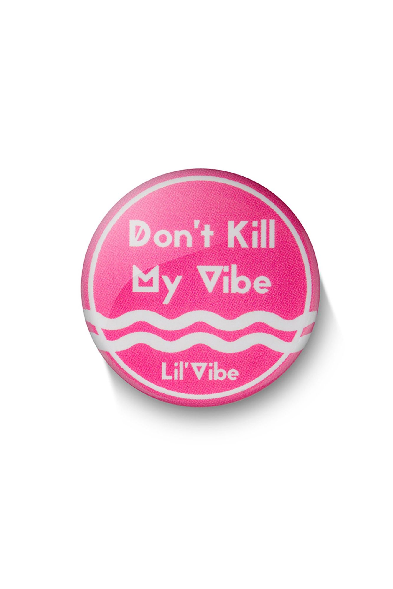 нереалистичный вибратор lil'vibe, силикон, розовый, 10 см в России