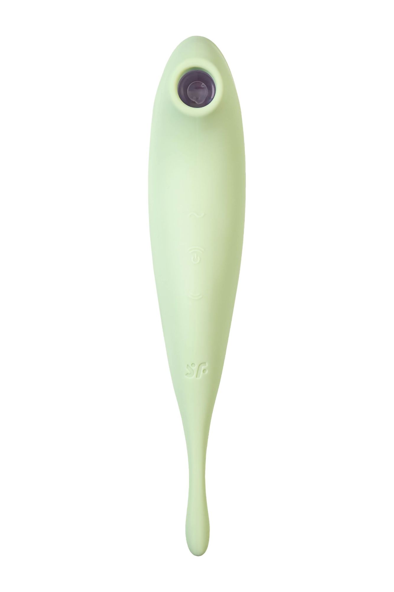 вакуум-волновой бесконтактный стимулятор клитора satisfyer twirling pro, силикон, зеленый, 20 см в России