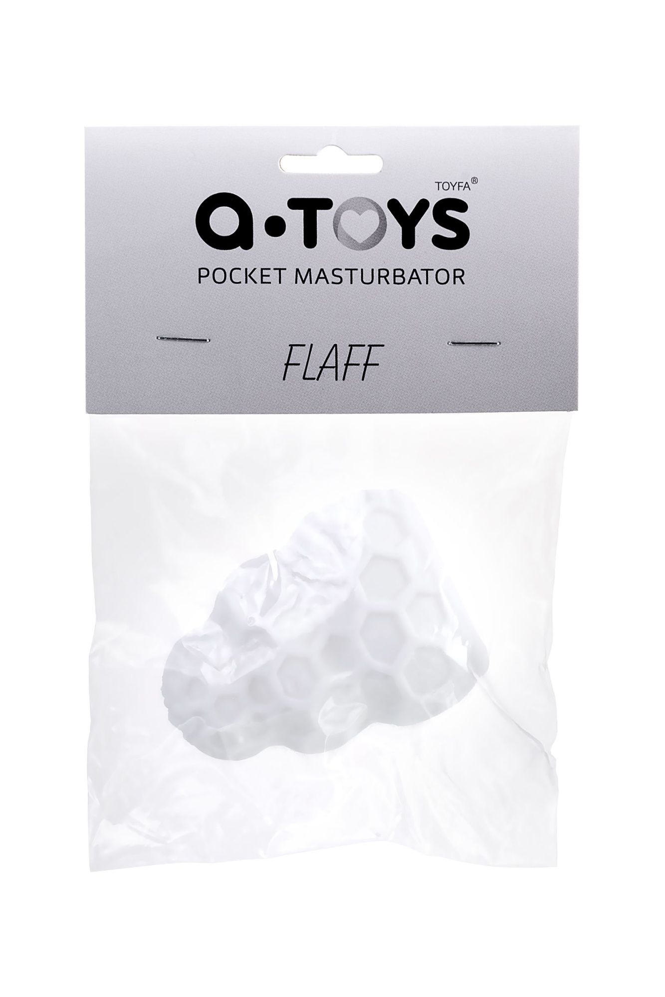 мастурбатор a-toys flaff, tpe, белый, 8см, ø 2,9 см в России