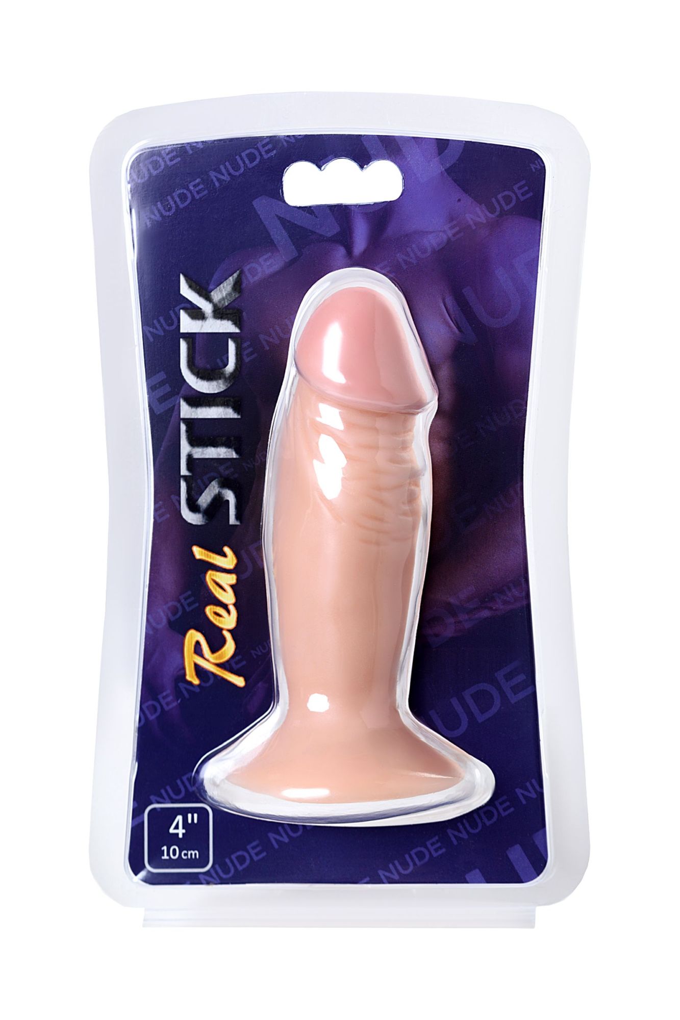 реалистичный фаллоимитатор toyfa realstick nude, pvc, телесный, 12,5 см в России