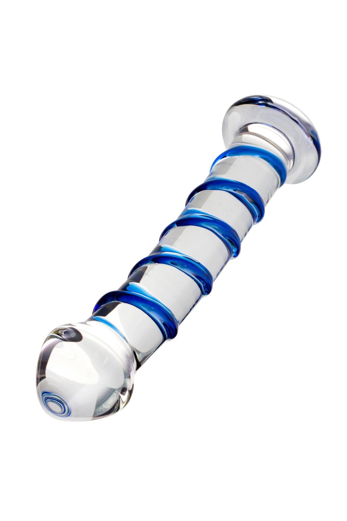нереалистичный фаллоимитатор sexus glass, стекло, 17 см в России