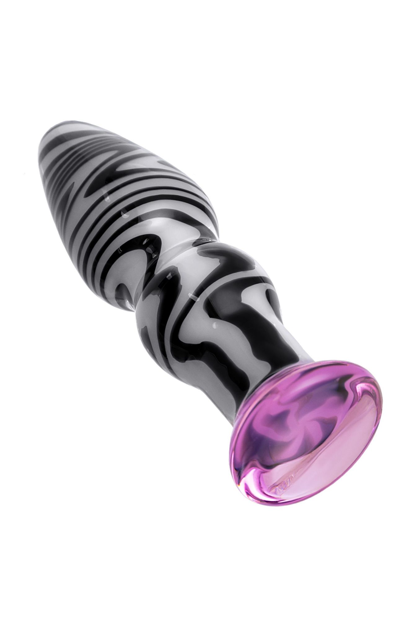 анальная втулка sexus glass, стекло, белый, 12,5 см, ø 3,5 см в России