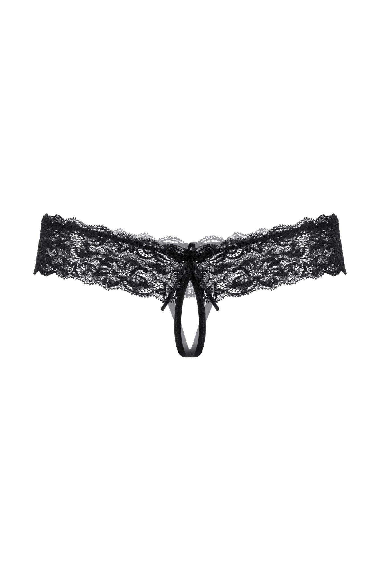 Эротическое трусики из кружева softline collection, черный, m/l в России
