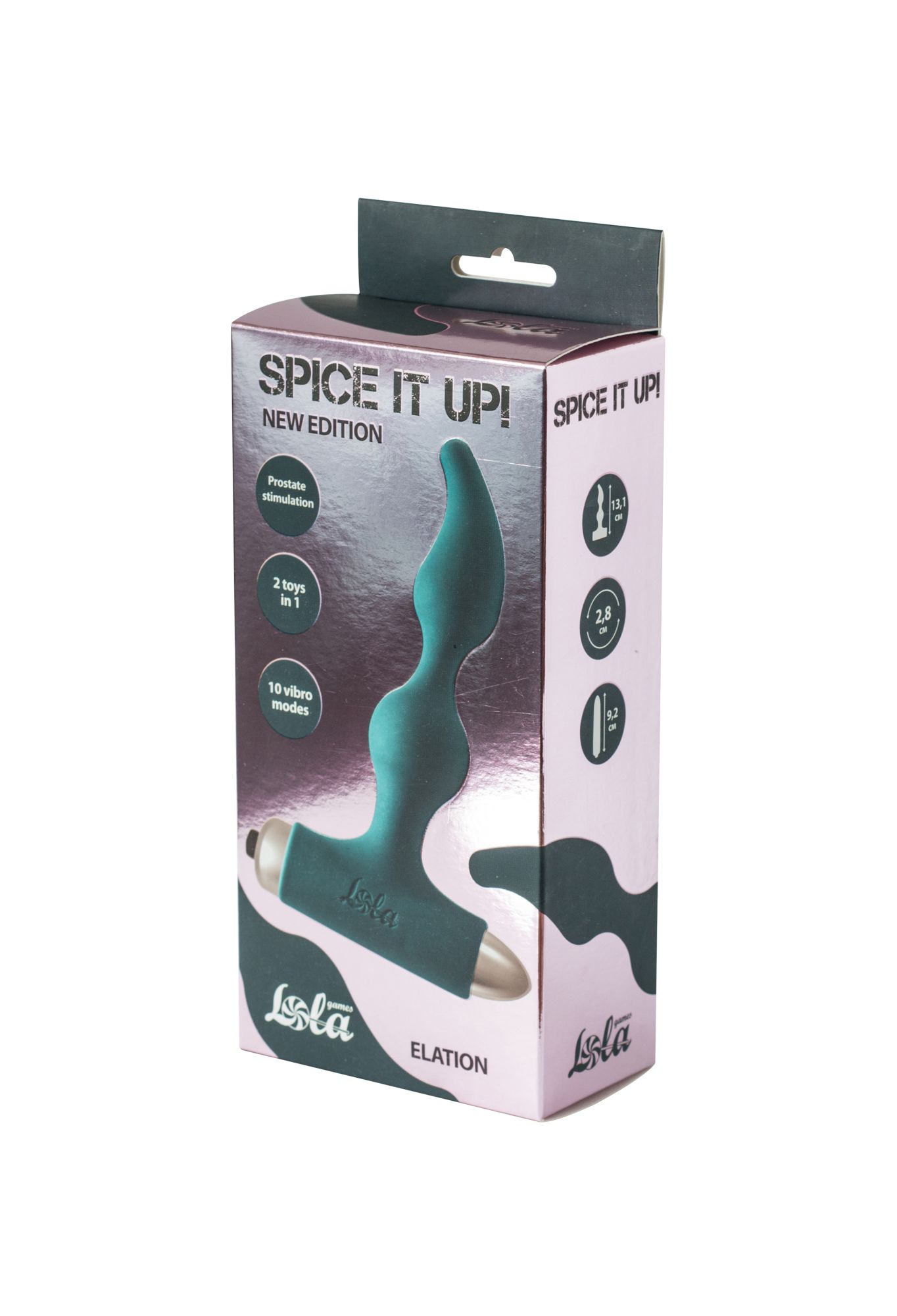 анальная пробка с вибрацией spice it up new edition elation dark green 8018-02lola в России