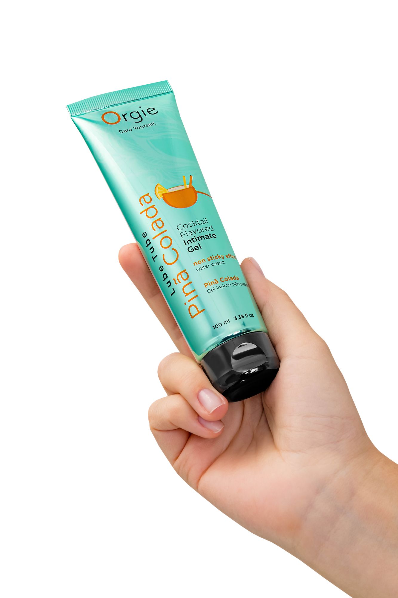 интимный гель orgie lube tube на водной основе, со вкусом пина колада, 100 мл в России