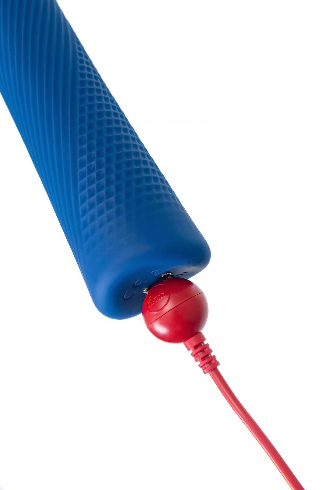 вибромассажер fun factory vim vibrating wand, силикон, синий, 31,3 см в России