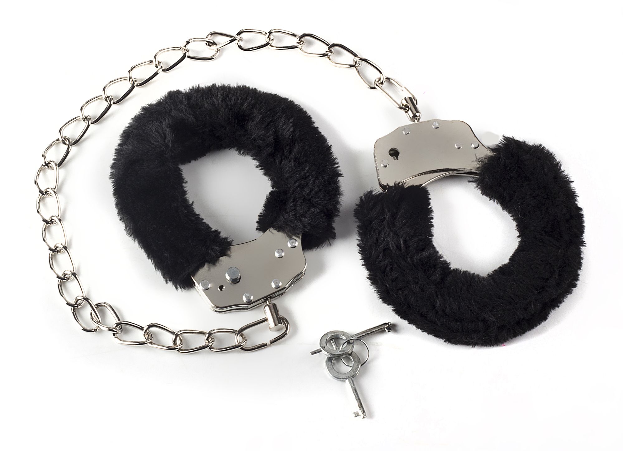 меховые оковы на ноги bondage черные 1020-01lola в России