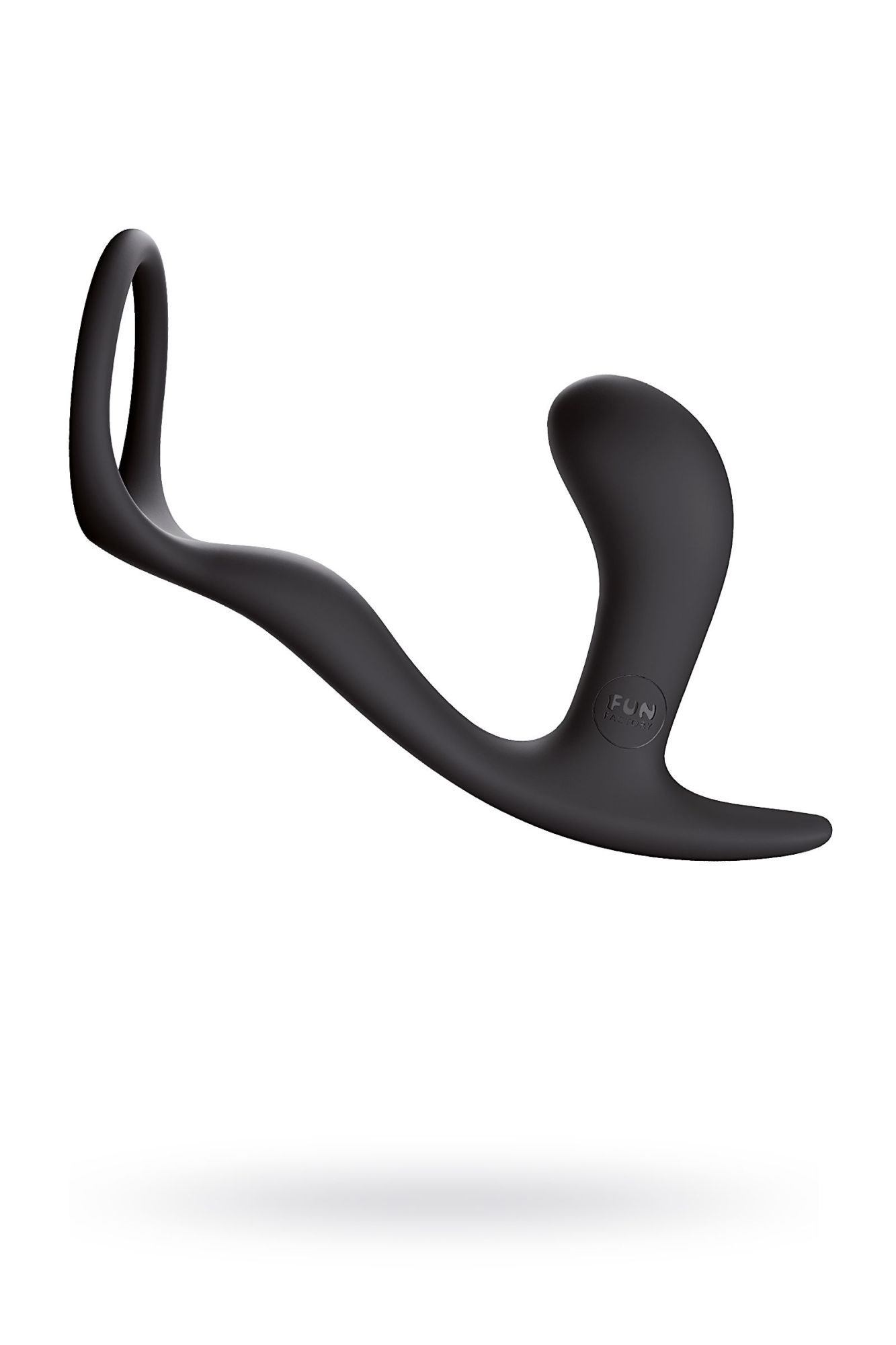 насадка fun factory bootie ring, силикон, чёрная, 13 см в России