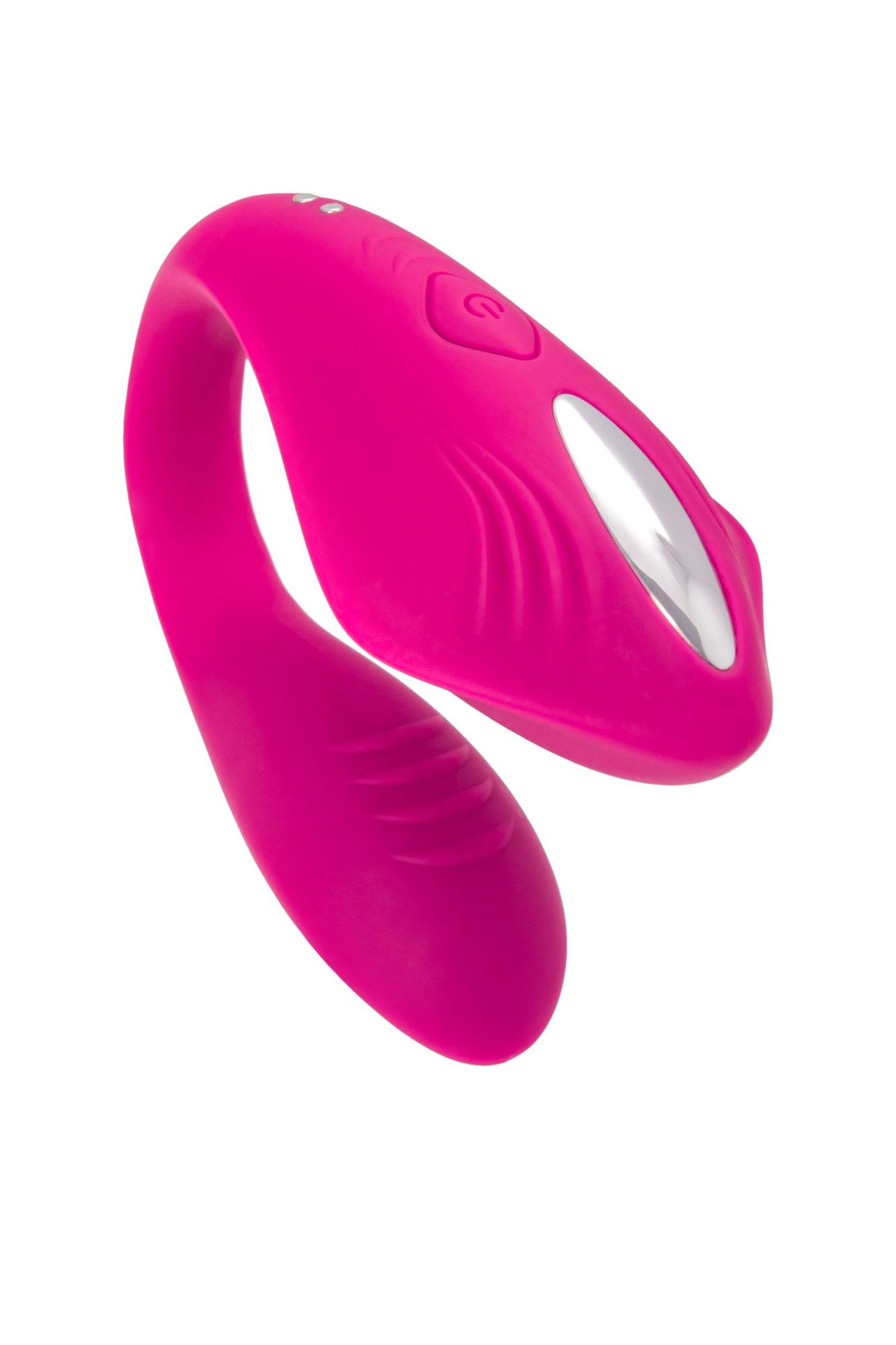 вибратор для пар a-toys cobrum, силикон, розовый в России