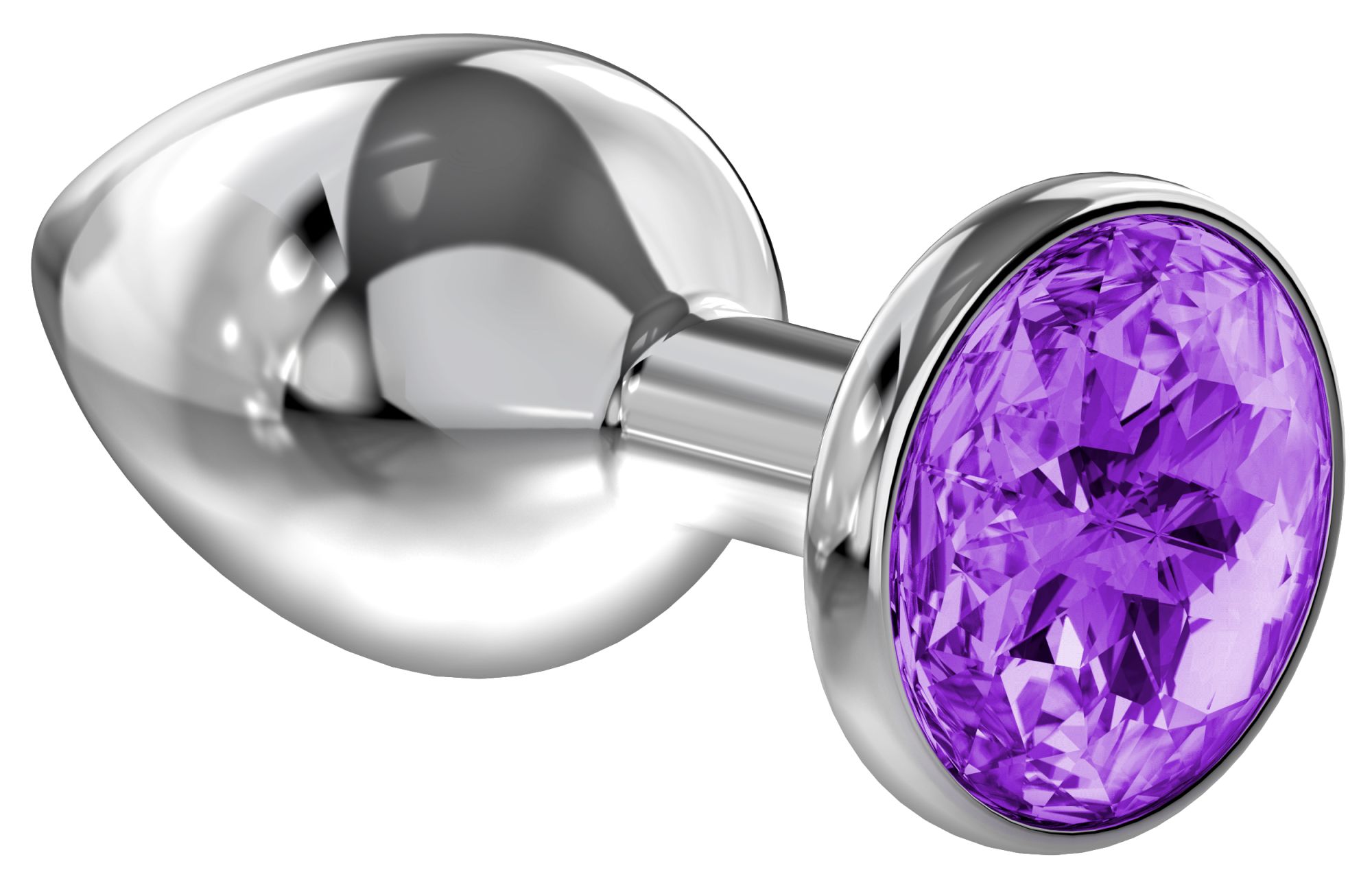 анальная пробка diamond purple sparkle large 4010-05lola в России