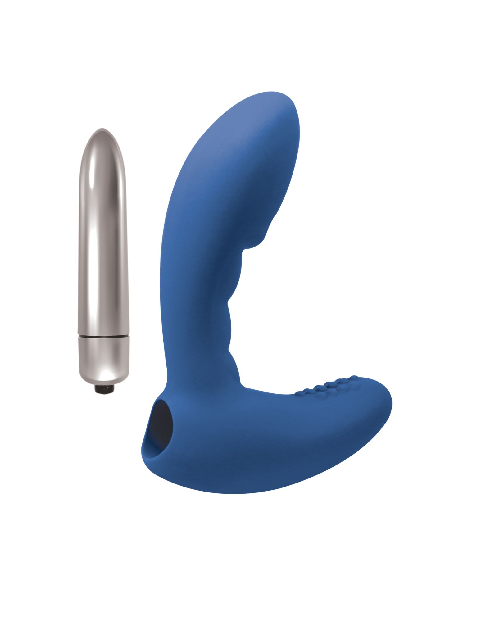 стимулятор простаты с вибрацией wonder touch blue 4220-03lola в России