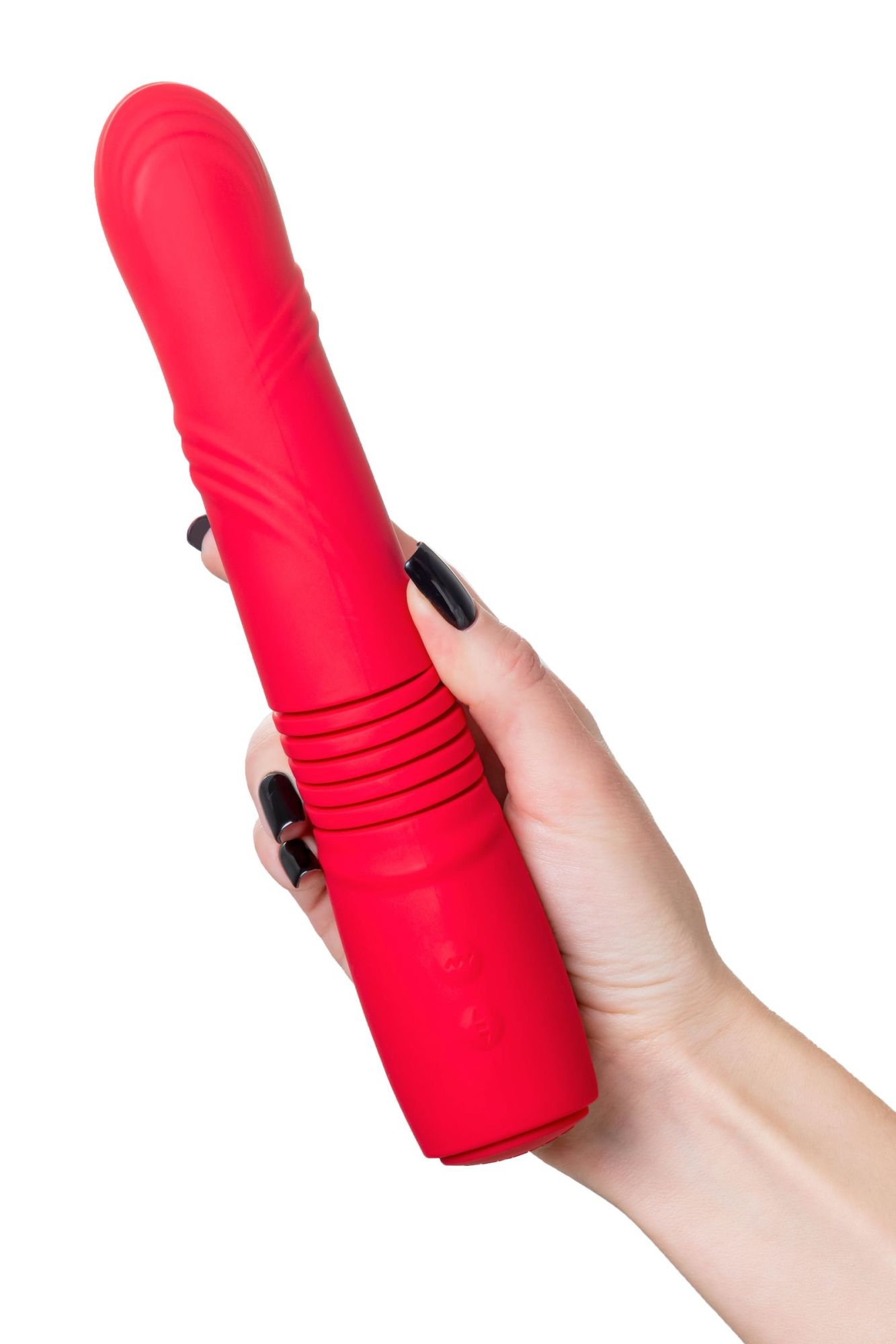пульсатор gravity lovense tpe, красный, силикон, 25,9 см в России