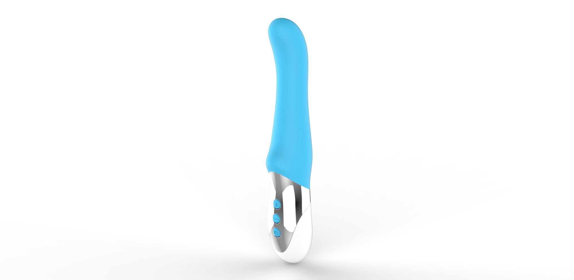 мощный пульсирующий массажер m&m голубой 8109ma в России