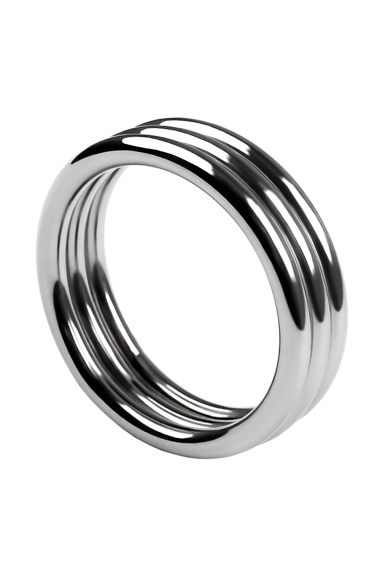 кольцо на пенис toyfa metal, серебряное, ø 4,8 см в России