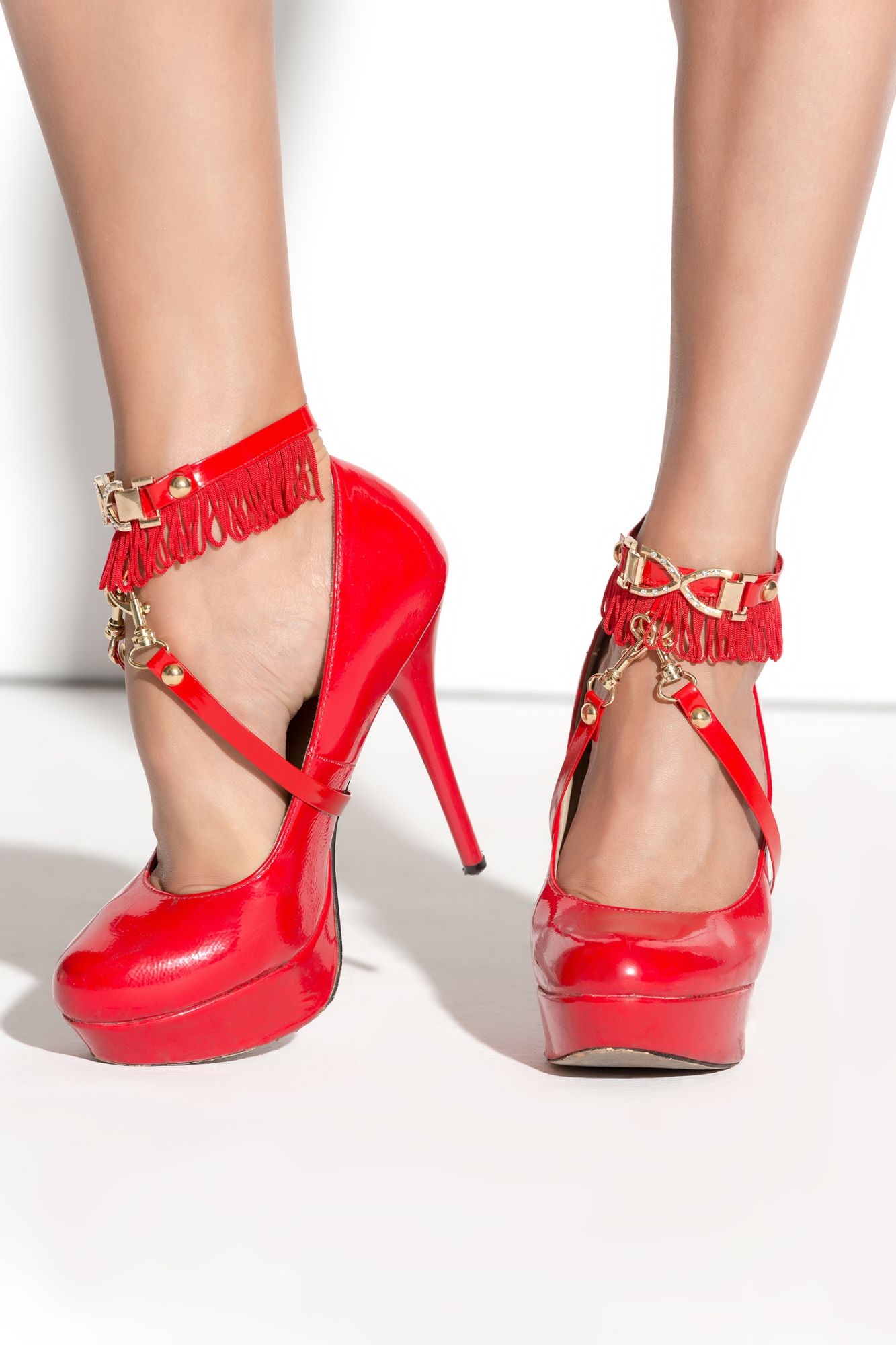 украшение на щиколотки me seduce queen of hearts arabesque, красное, os в России
