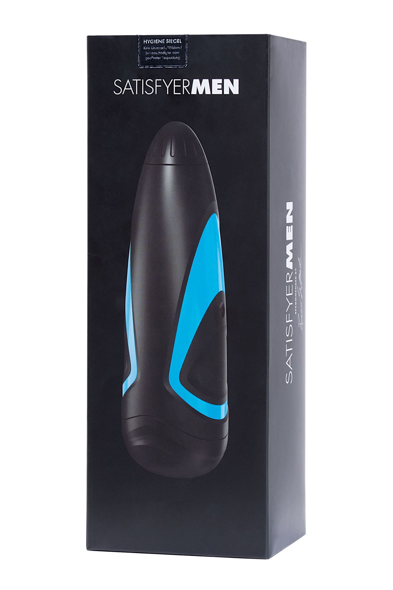 мастурбатор нереалистичный satisfyer men, силикон, чёрный, 25,5 см. в России