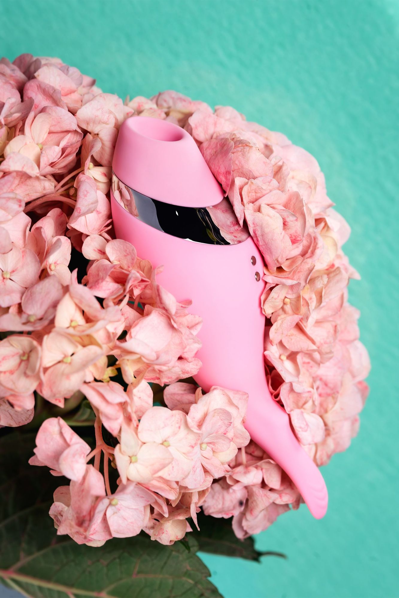многофункциональный стимулятор эрогенных зон flovetta by toyfa dahlia, силикон, розовый, 14 см в России