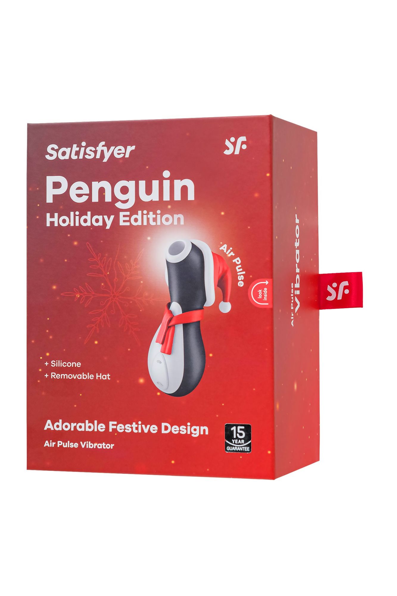 вакуум-волновой бесконтактный стимулятор клитора satisfyer pro penguin holiday edition в России