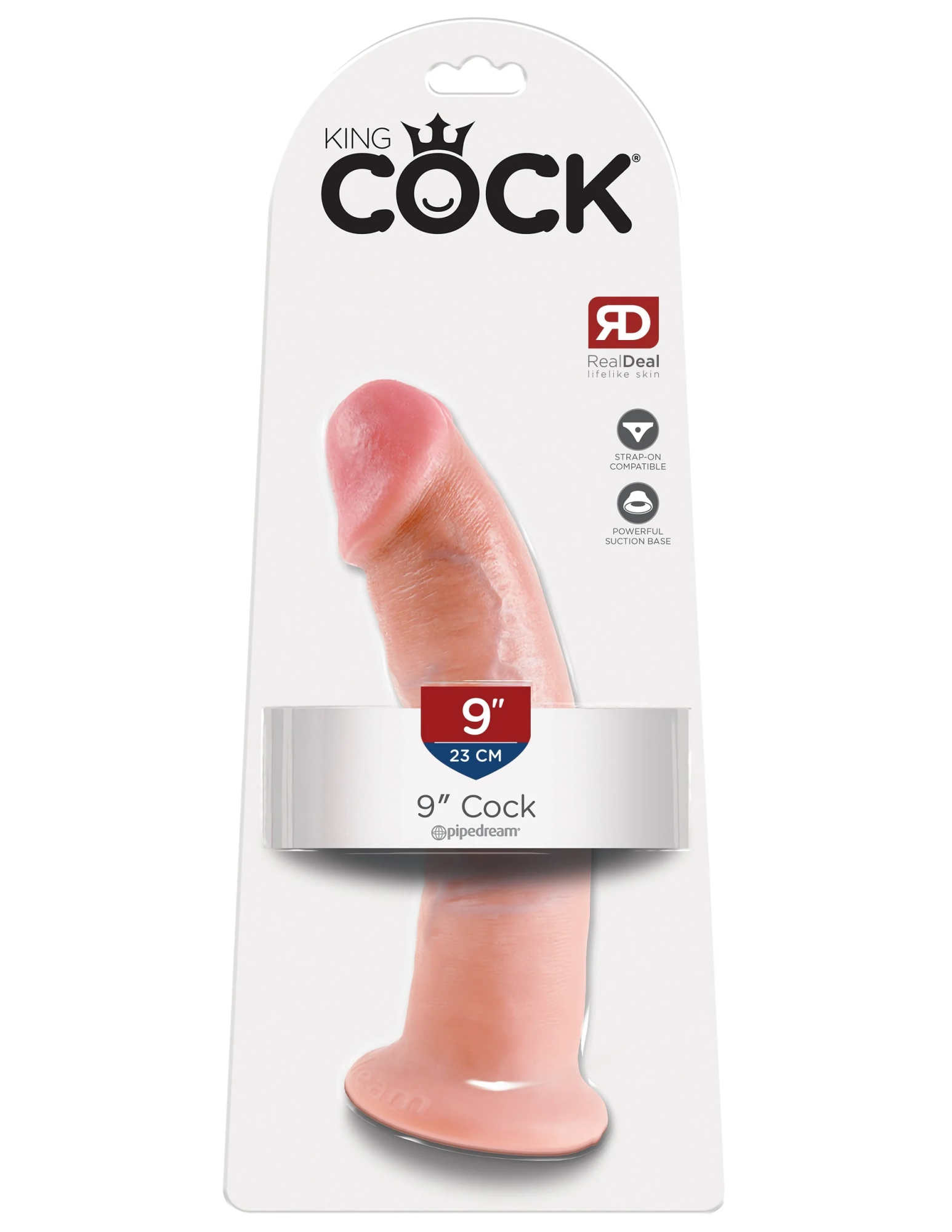 фаллоимитатор king cock 9" cock - flesh pipedream 550421pd в России