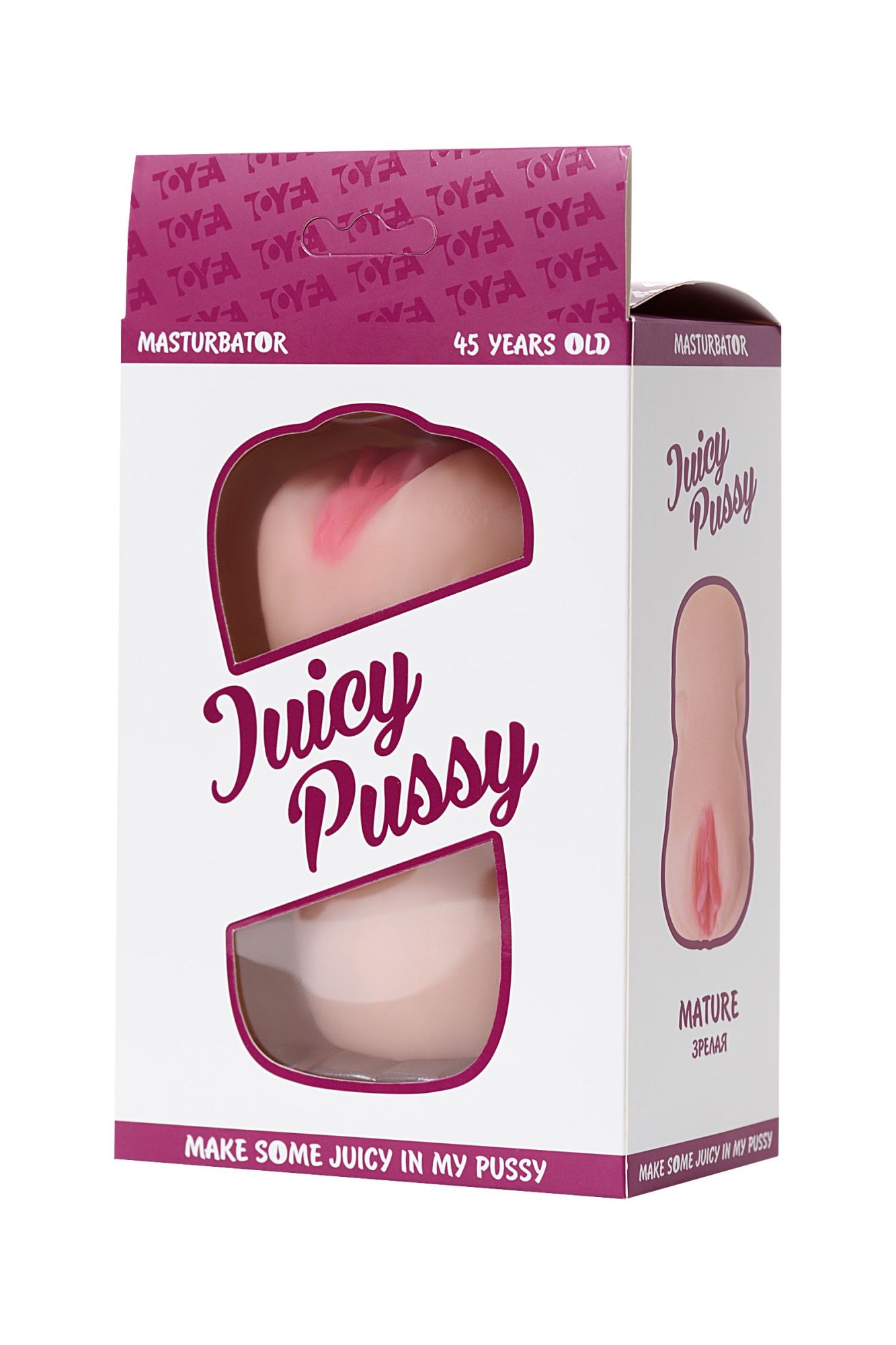 мастурбатор реалистичный toyfa juicy pussy, mature, tpr, телесный, 14,5 см в России