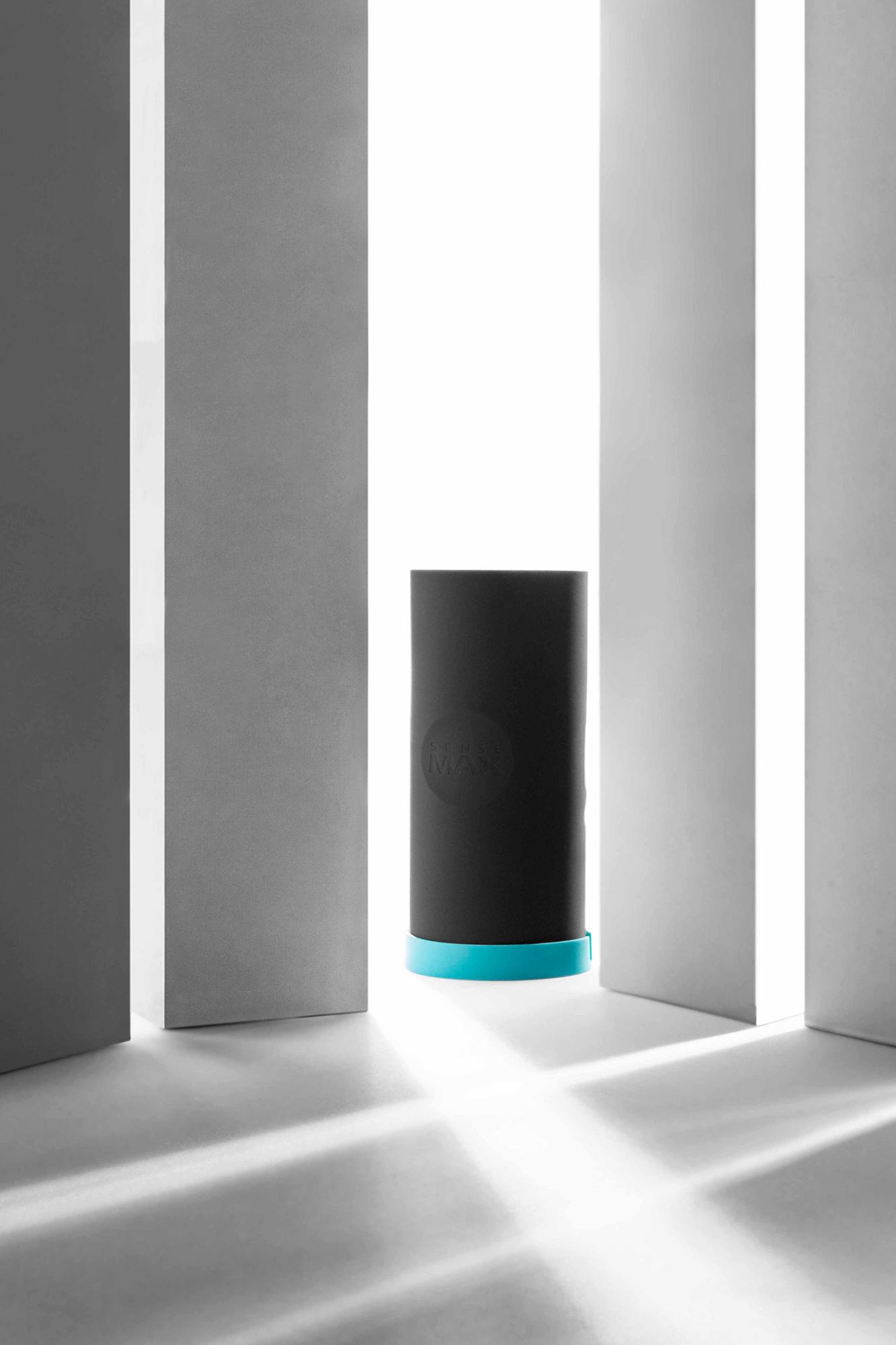 мастурбатор нереалистичный sense max, силикон, черный, 18.5 см в России