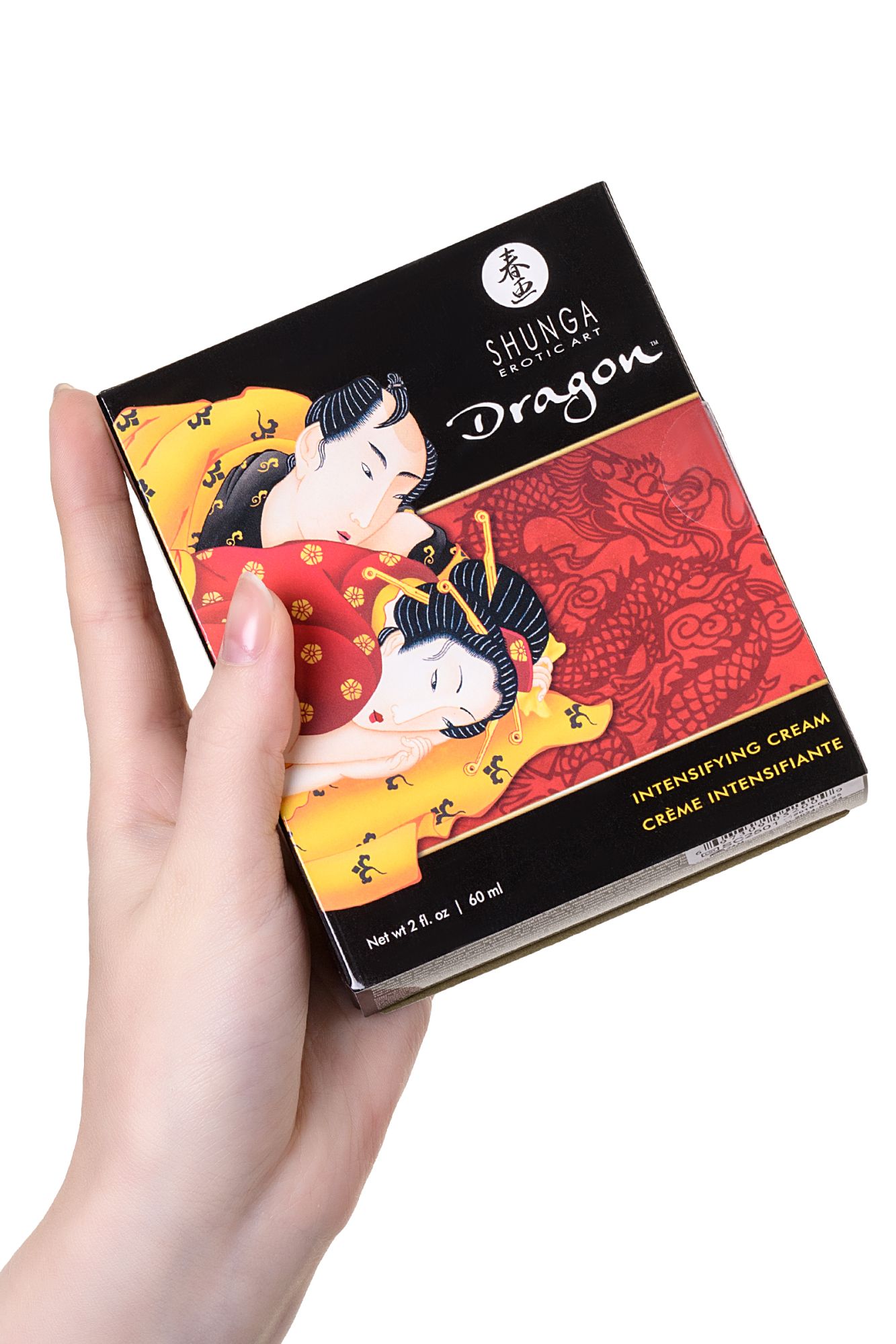 интимный крем-лубрикант для мужчин shunga «дракон» (dragon), «огонь и лед», 60 мл в России