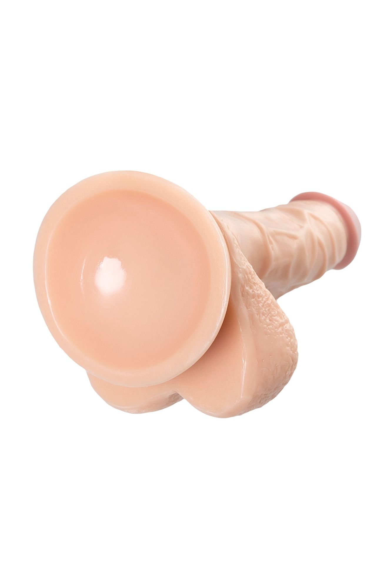 реалистичный фаллоимитатор a-toys by toyfa kirc, tpe, телесный, 17 см в России