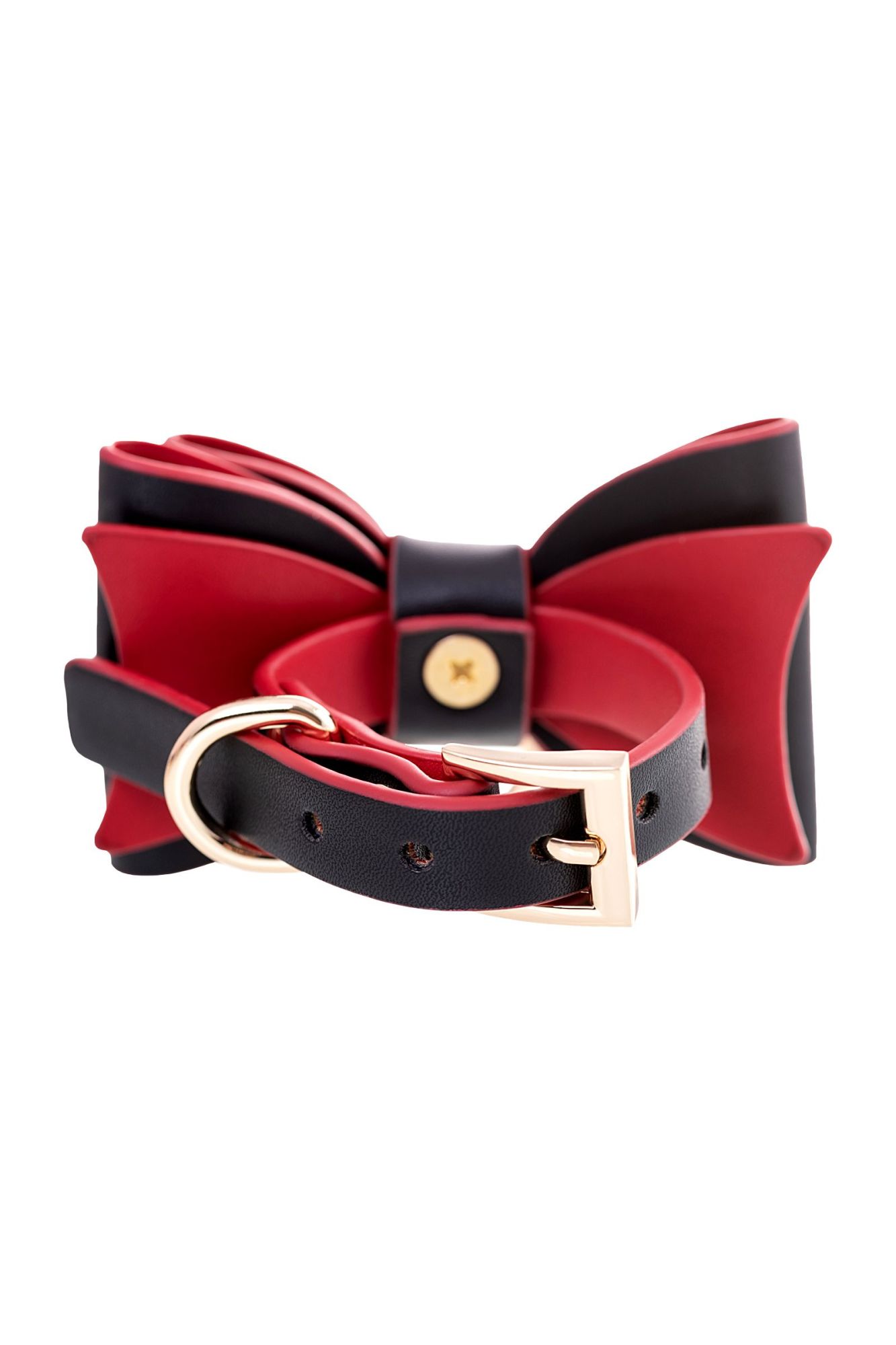 бондажный набор toyfa theatre bow-tie, pu-кожа, черный в России