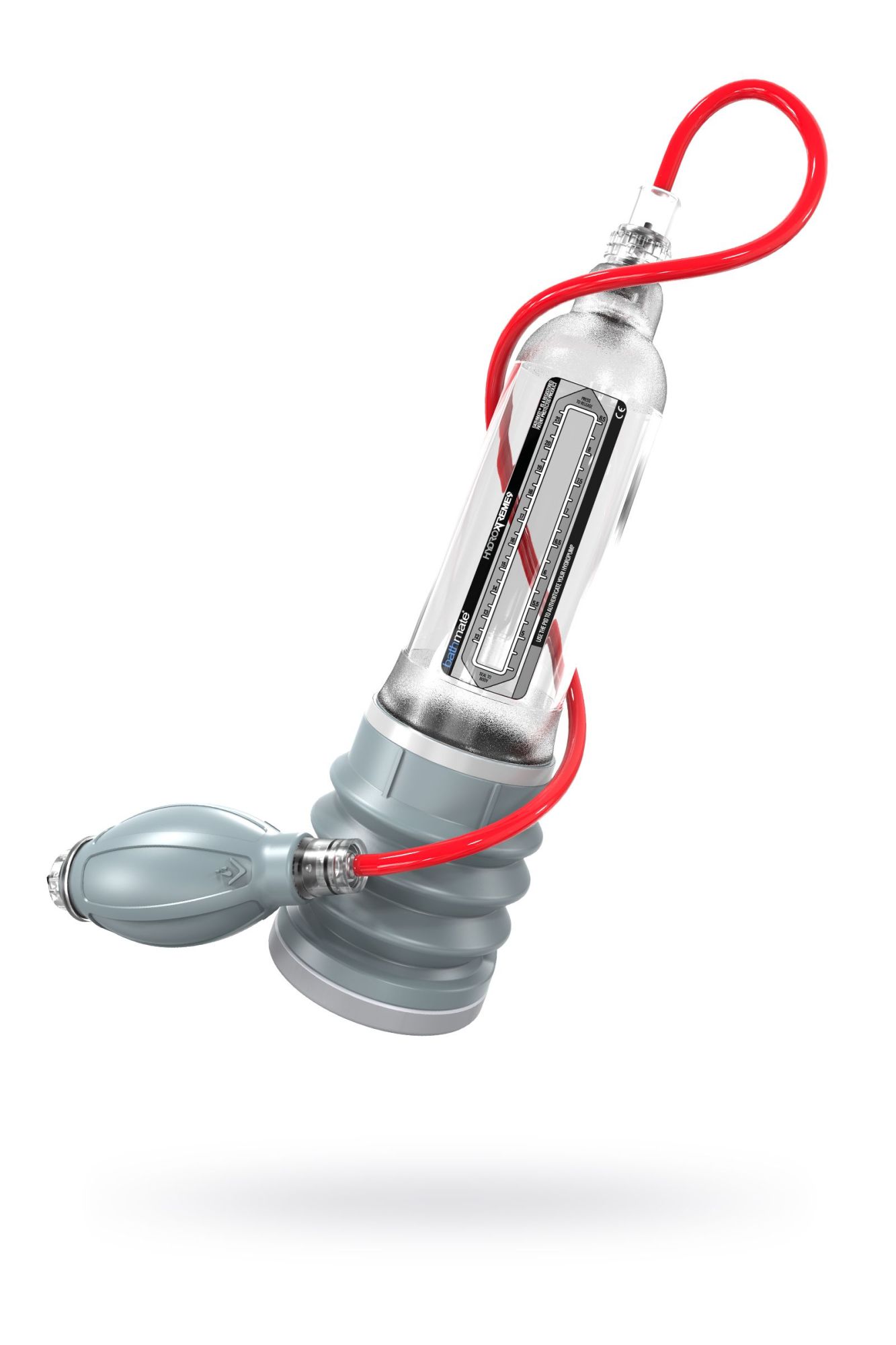 гидропомпа bathmate hydroxtreme9, abs пластик, прозрачная, 32,5 см (аналог hydromax xtreme x40) в России