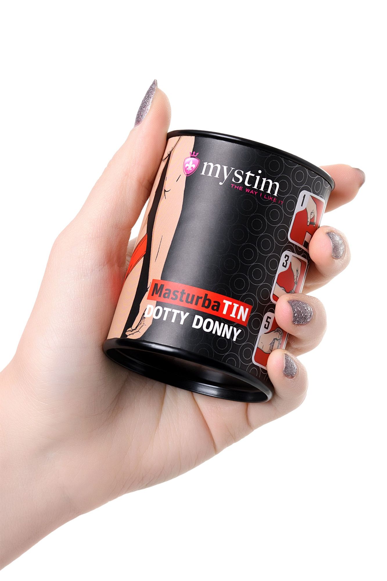 мастурбатор masturbatin dotty donny, tpe, белый, 4,5 см в России