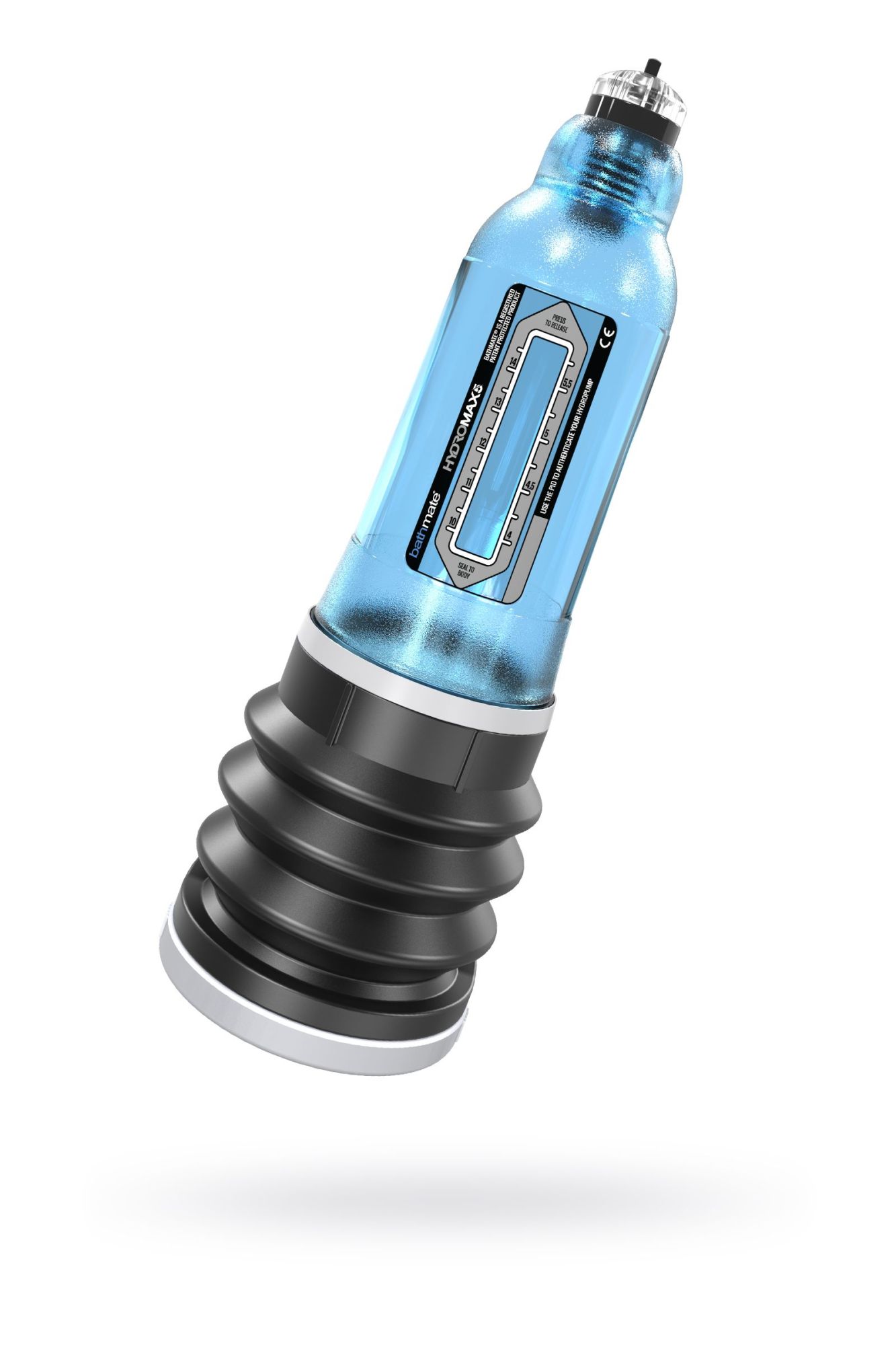 помпа для пениса bathmate hydromax5, abs пластик, голубая (аналог hydromax x20) в России